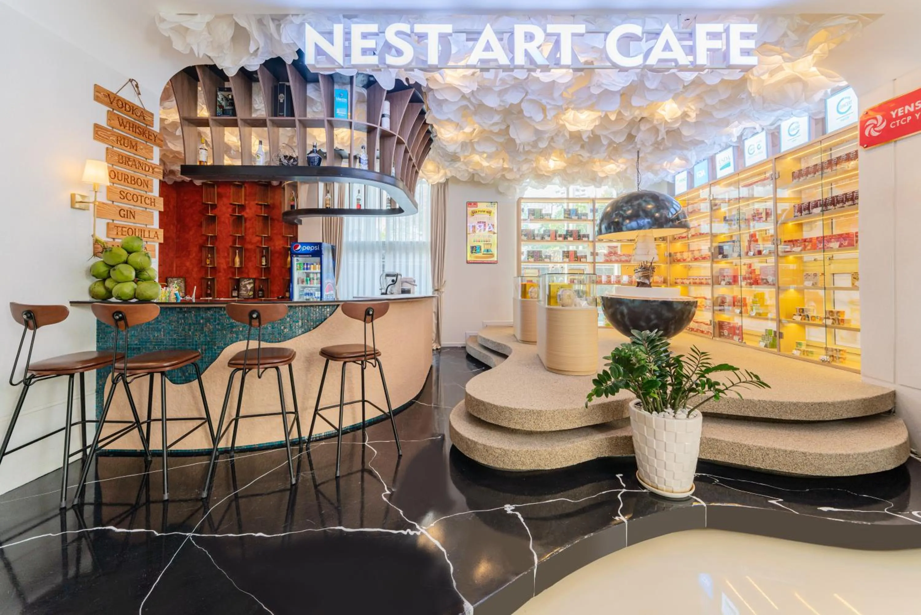 Seating area in Nha Trang Prince Hotel