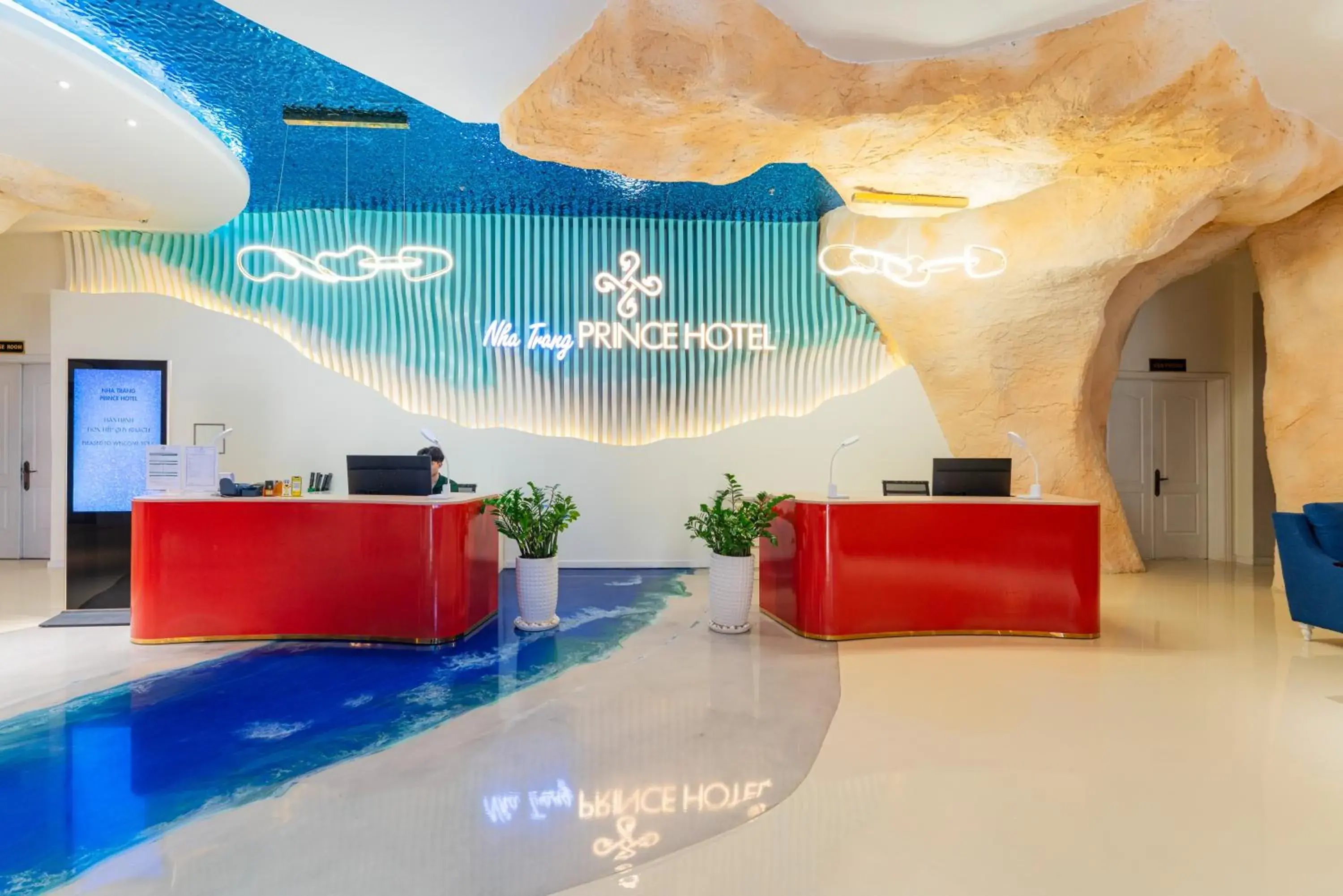 Lobby or reception in Nha Trang Prince Hotel Lobby or reception in Nha Trang Prince Hotel