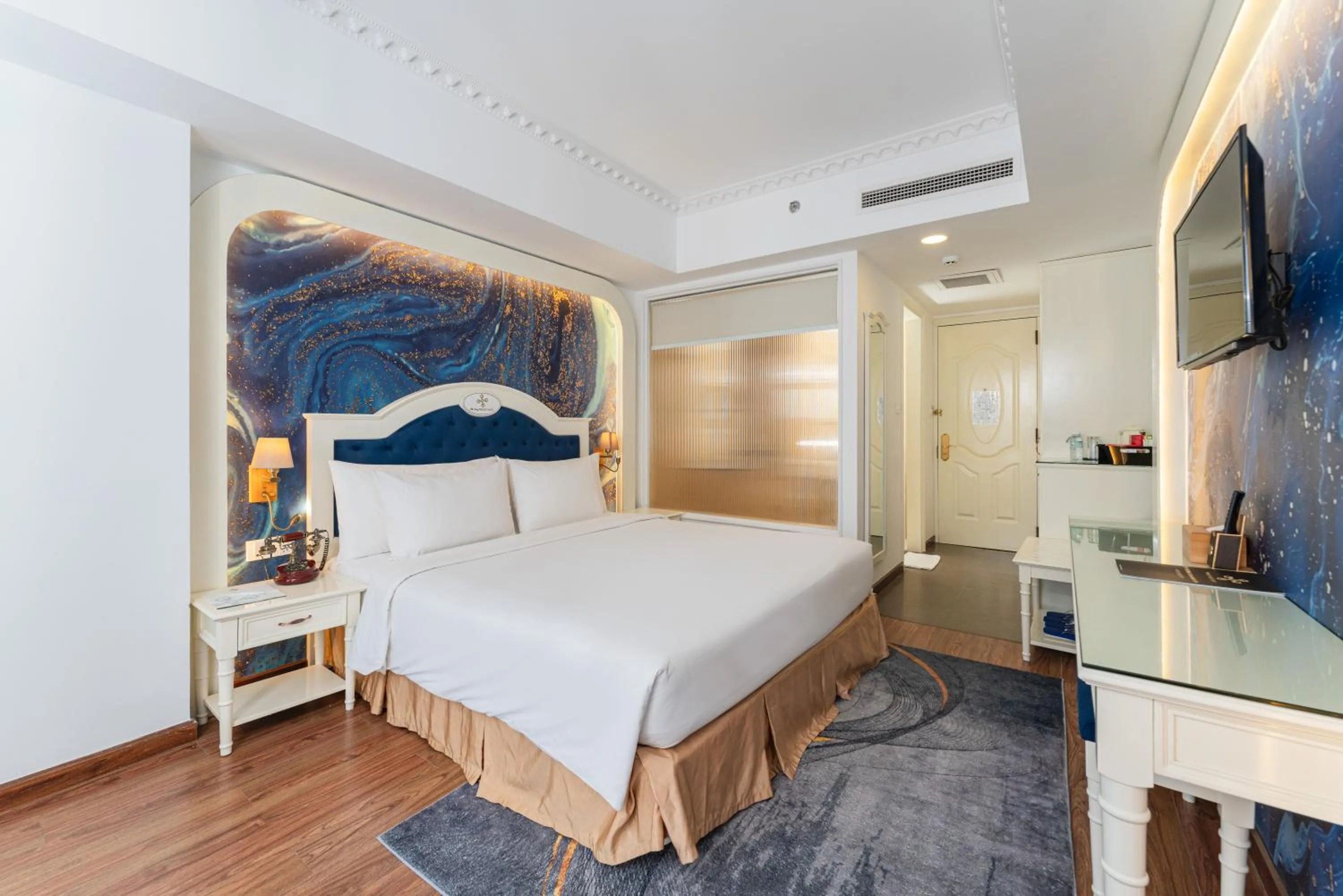 Bed in Nha Trang Prince Hotel