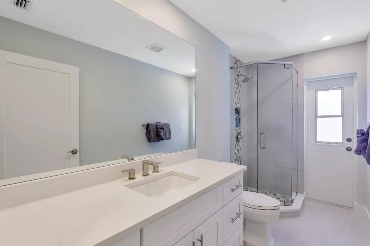 Pet-friendly waterfront home on key lot with view