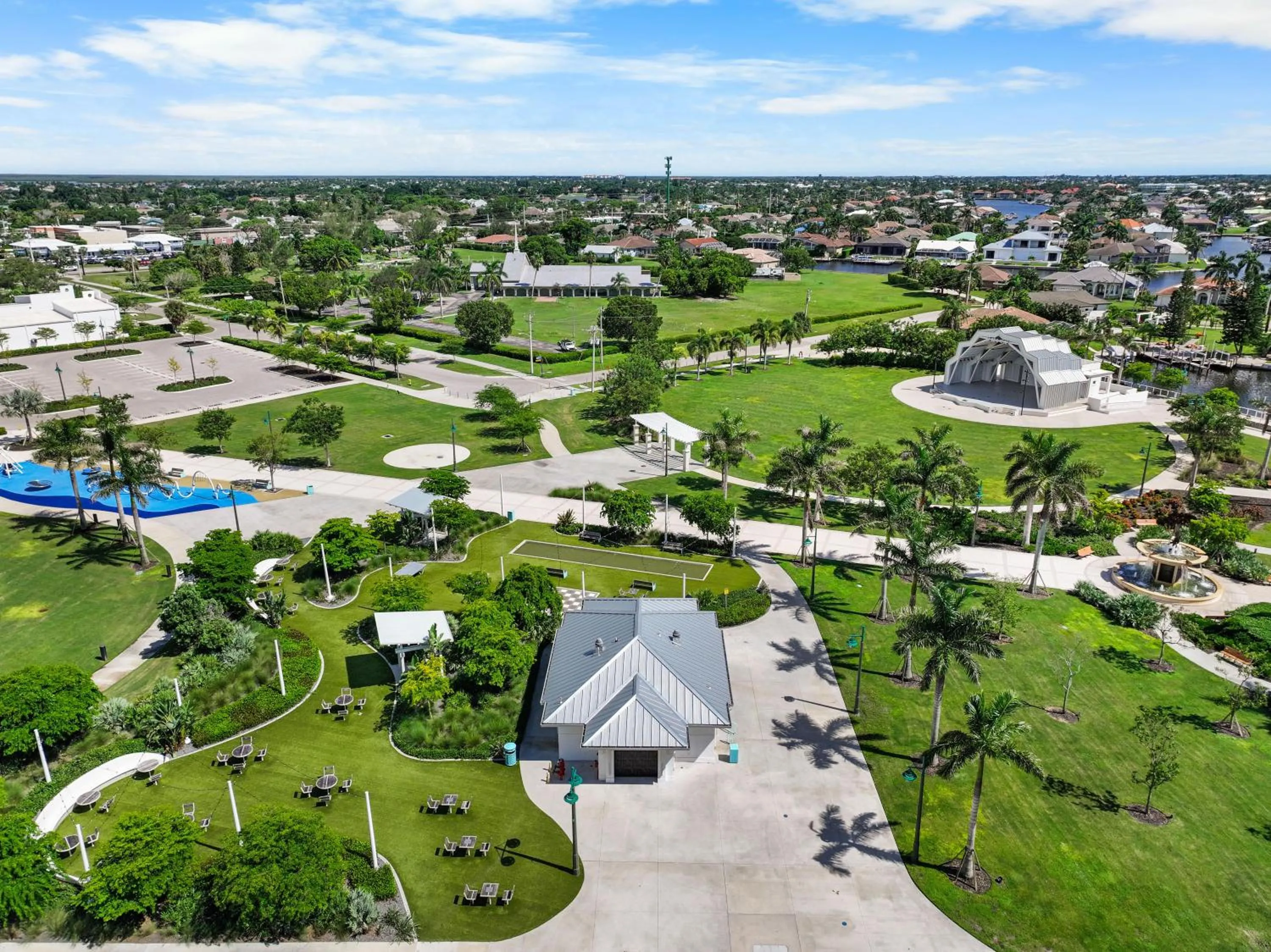 Pet-friendly waterfront home on key lot with view