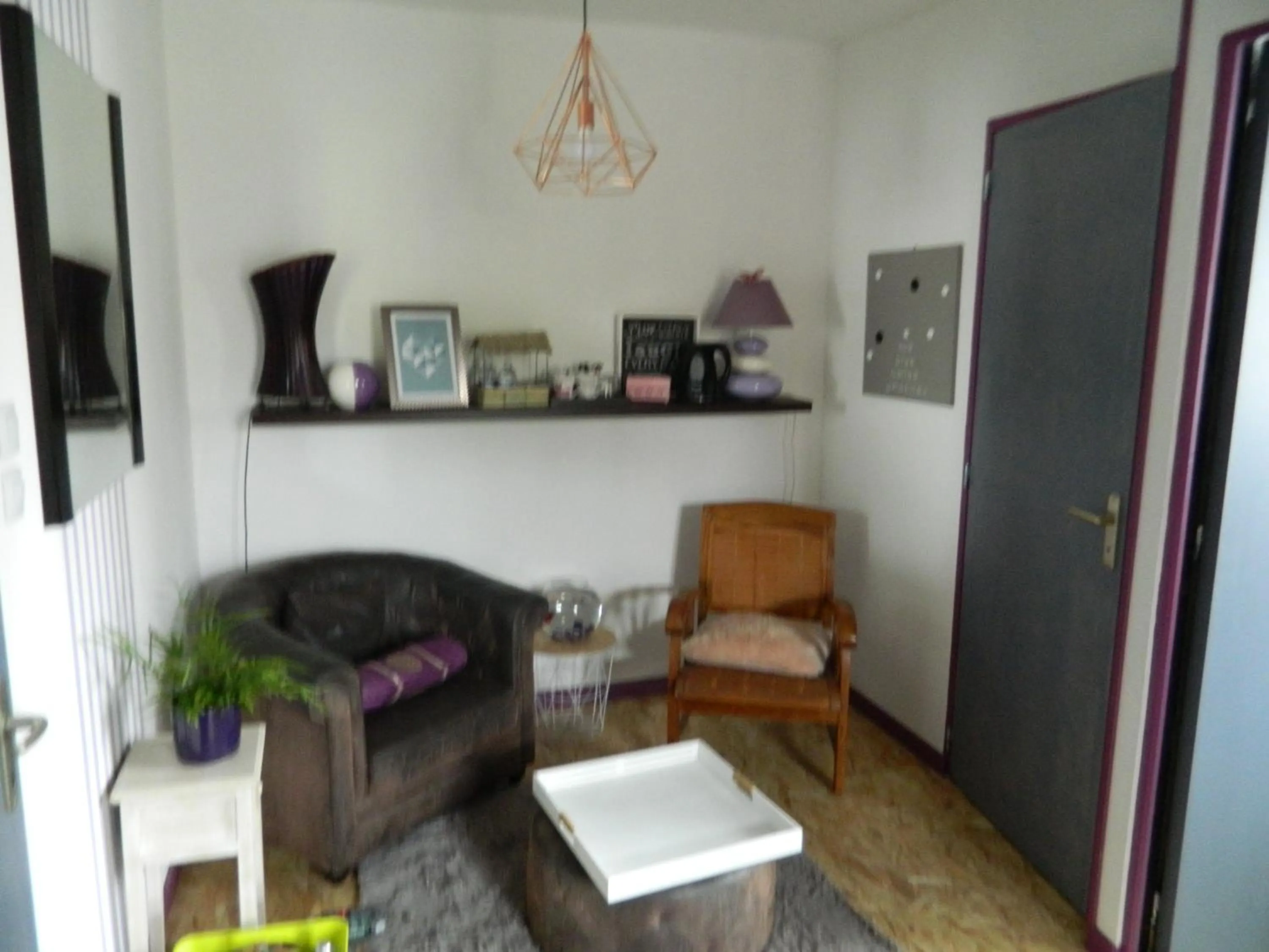 Seating area in Chambres d'hôtes La Fougereuse