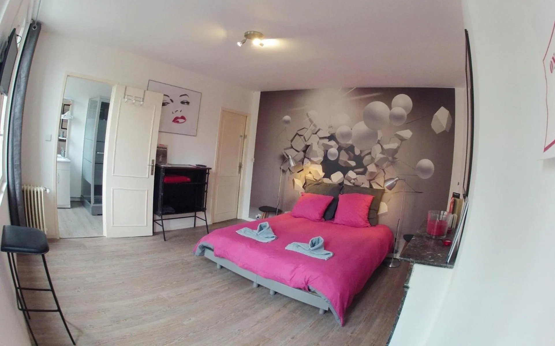 Bed in Alex Guest House