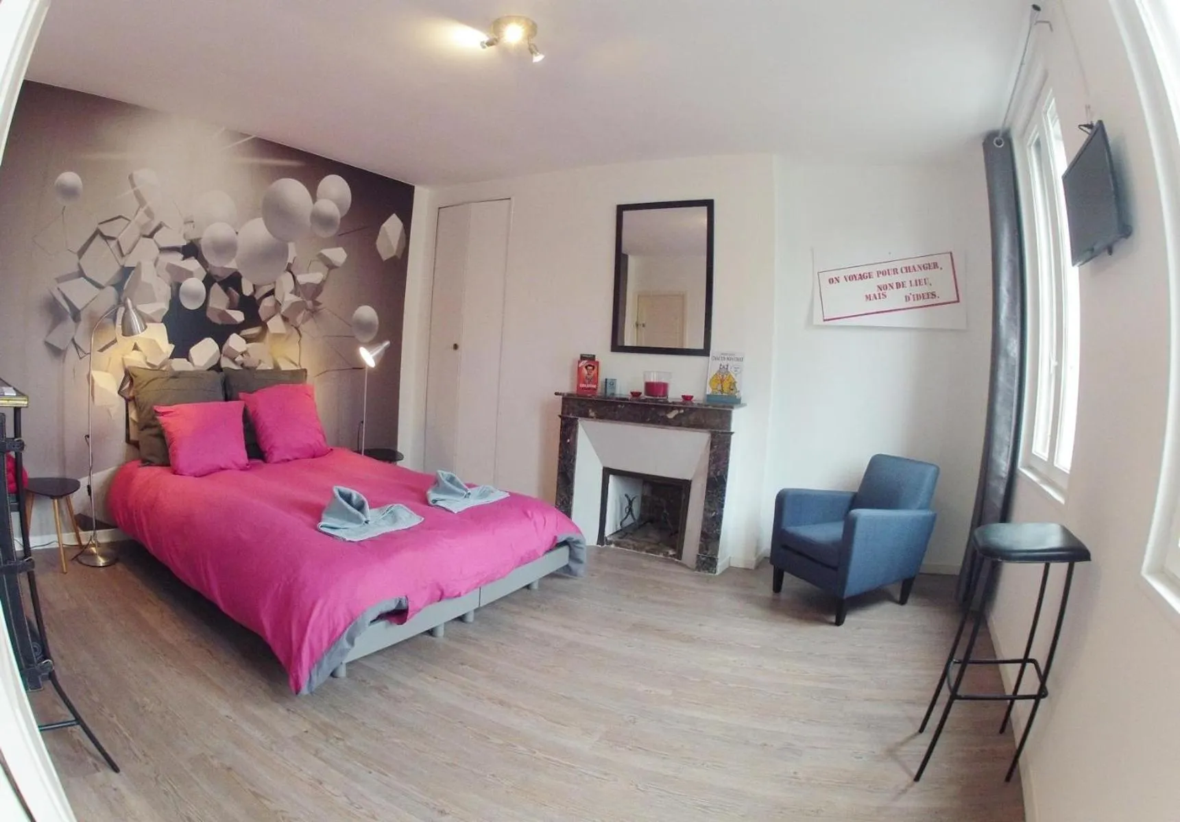 Bed in Alex Guest House