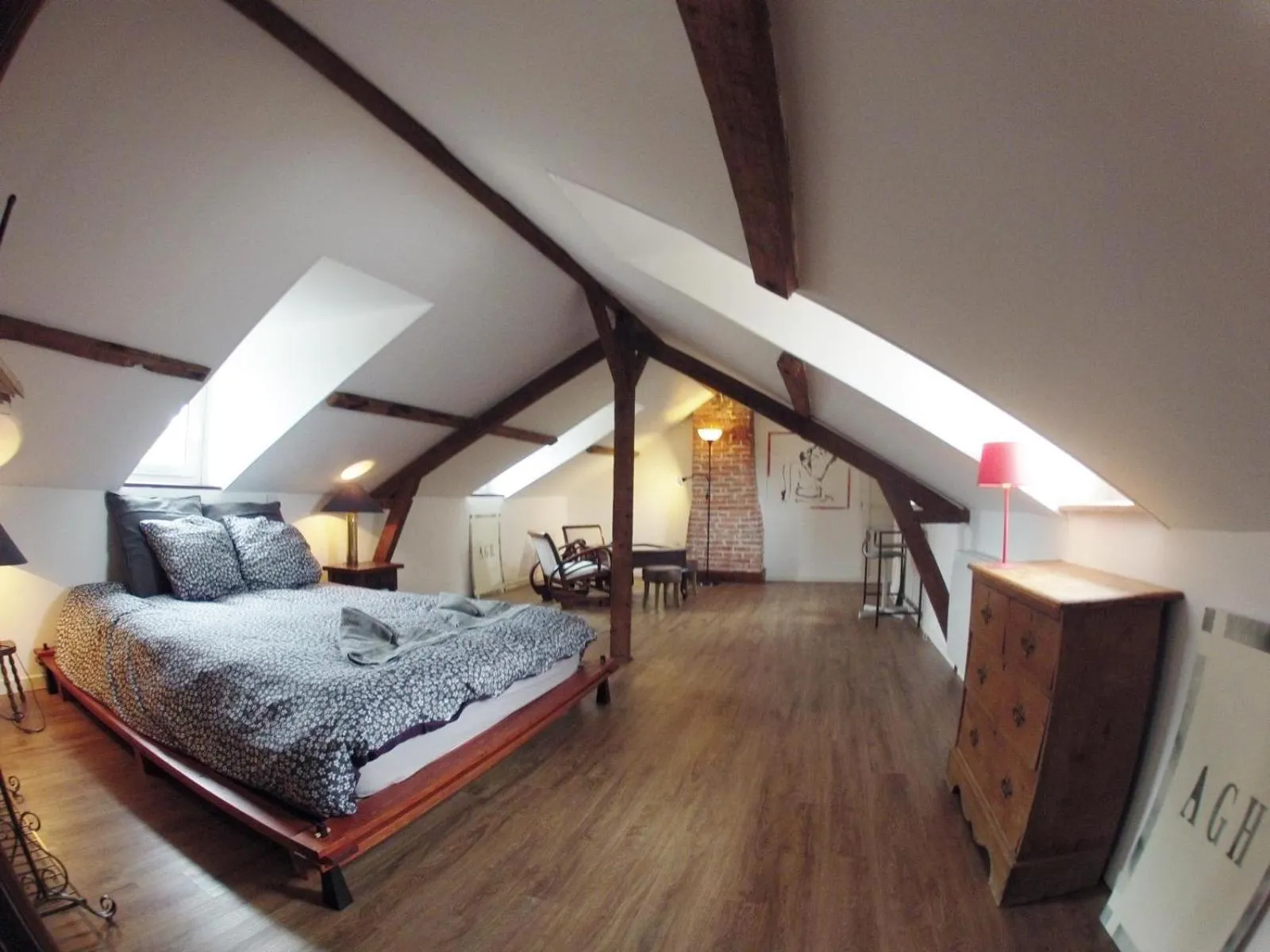 Bed in Alex Guest House