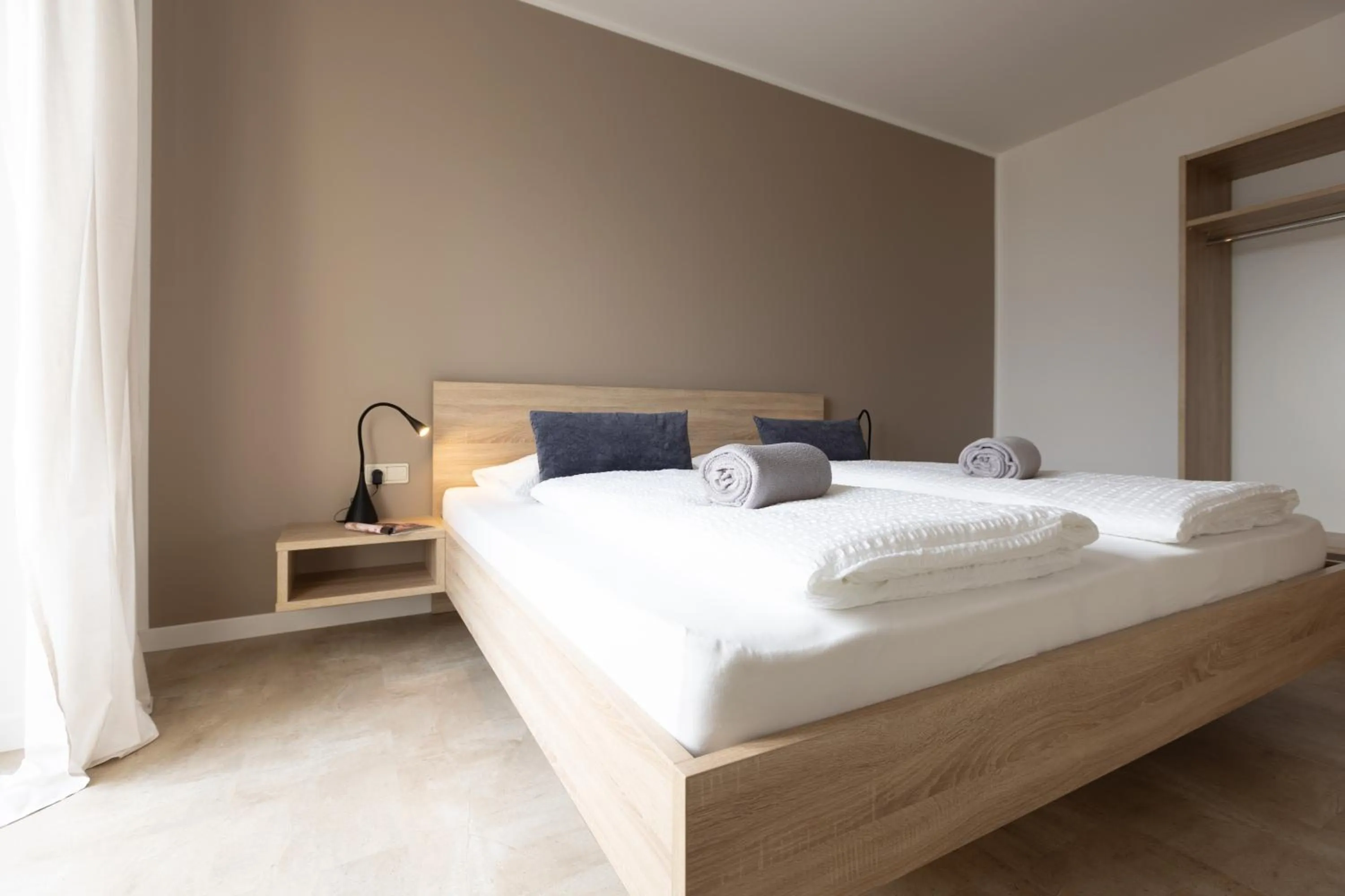 Bedroom, Bed in Residence Margreth