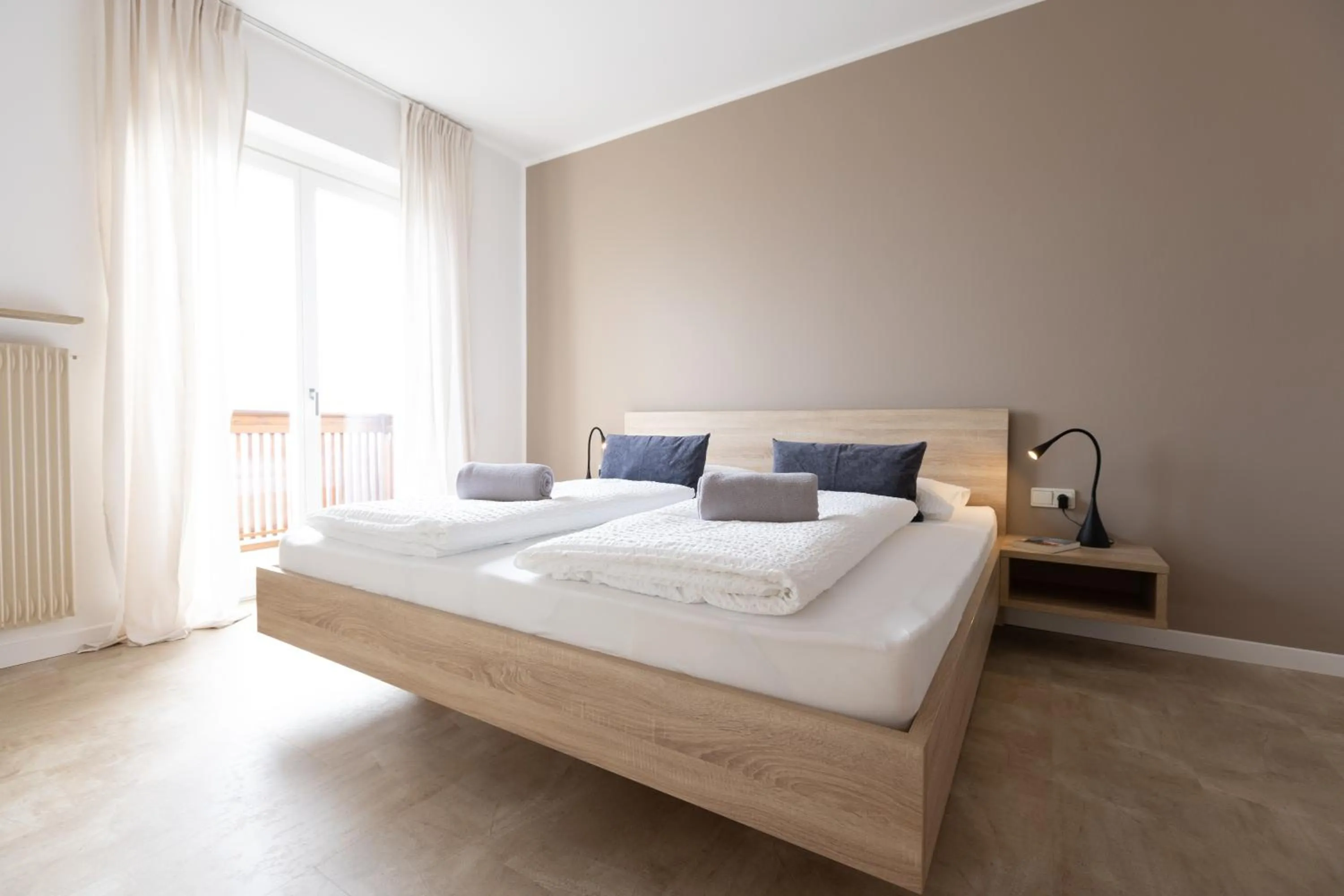 Bedroom, Bed in Residence Margreth