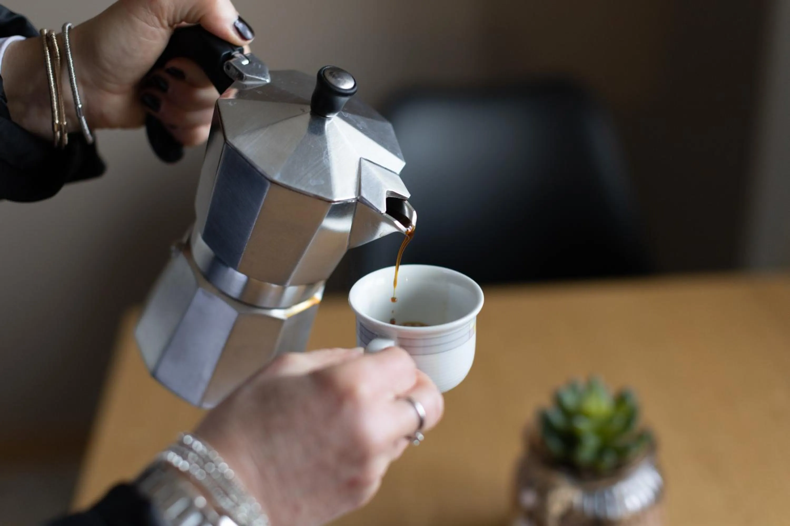 Coffee/tea facilities in Residence Margreth