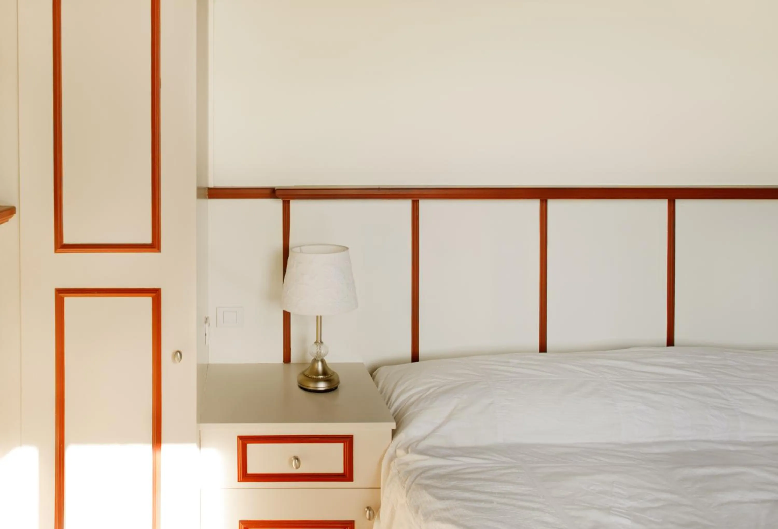 Decorative detail, Bed in Hotel Villa Itsaso