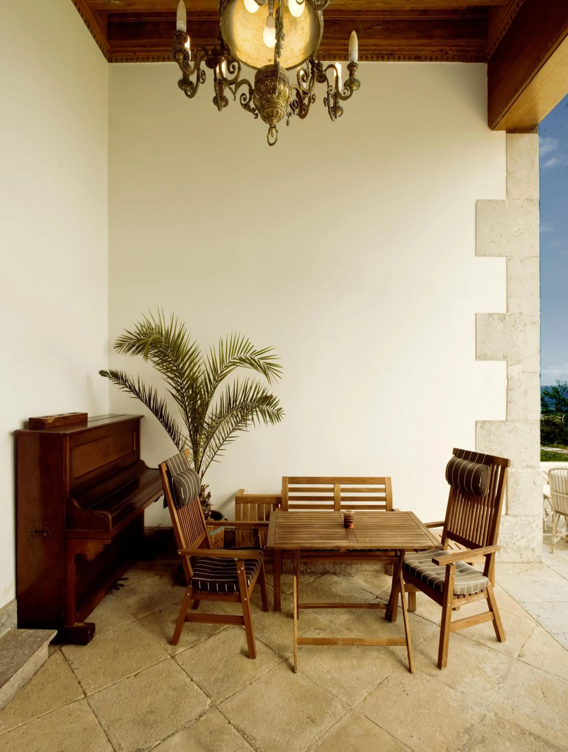 Patio in Hotel Villa Itsaso