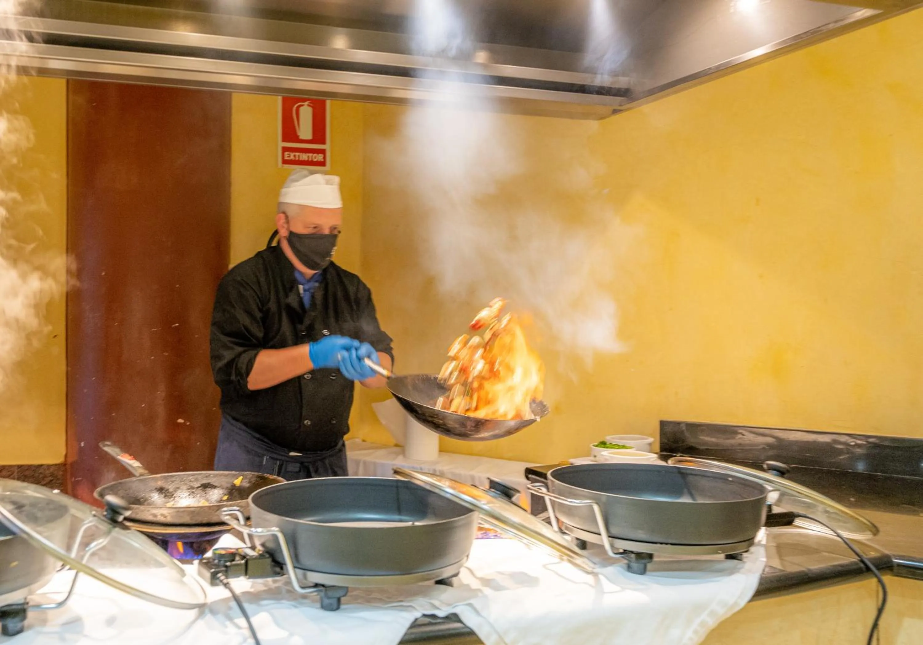 Food and drinks in Hotel Blaucel