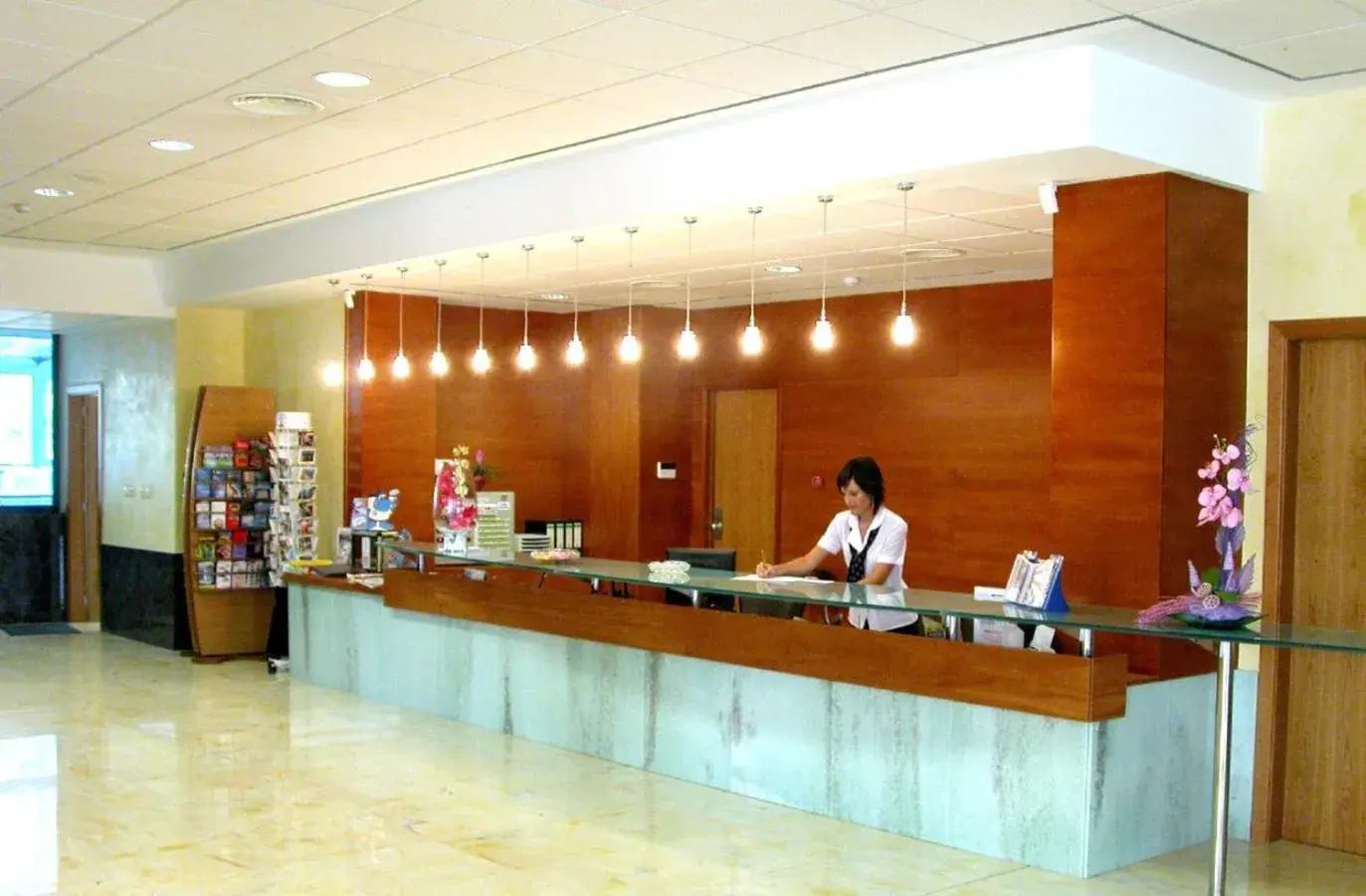 Lobby or reception in Hotel Blaucel Lobby or reception in Hotel Blaucel