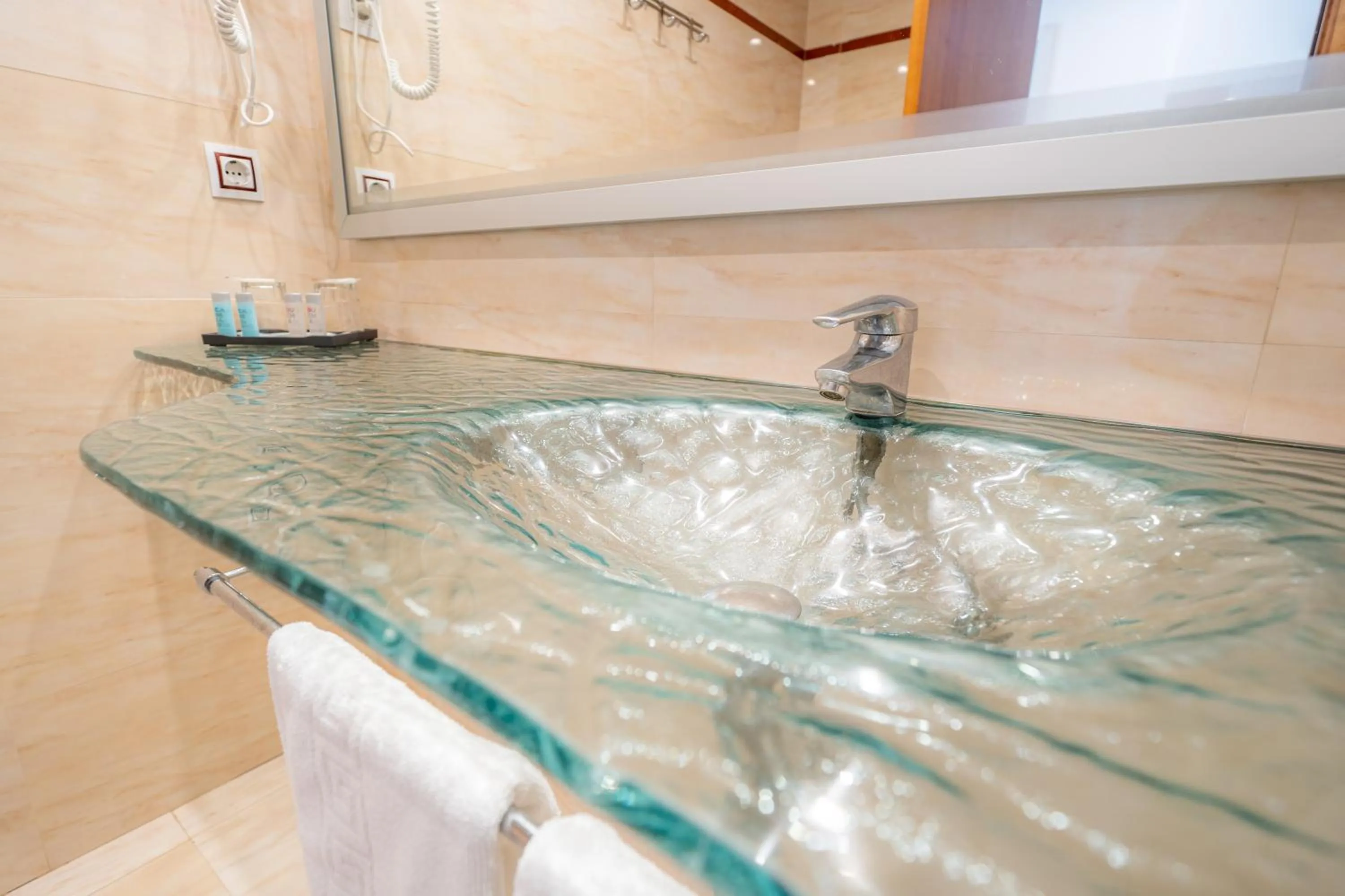 Bathroom in Hotel Blaucel