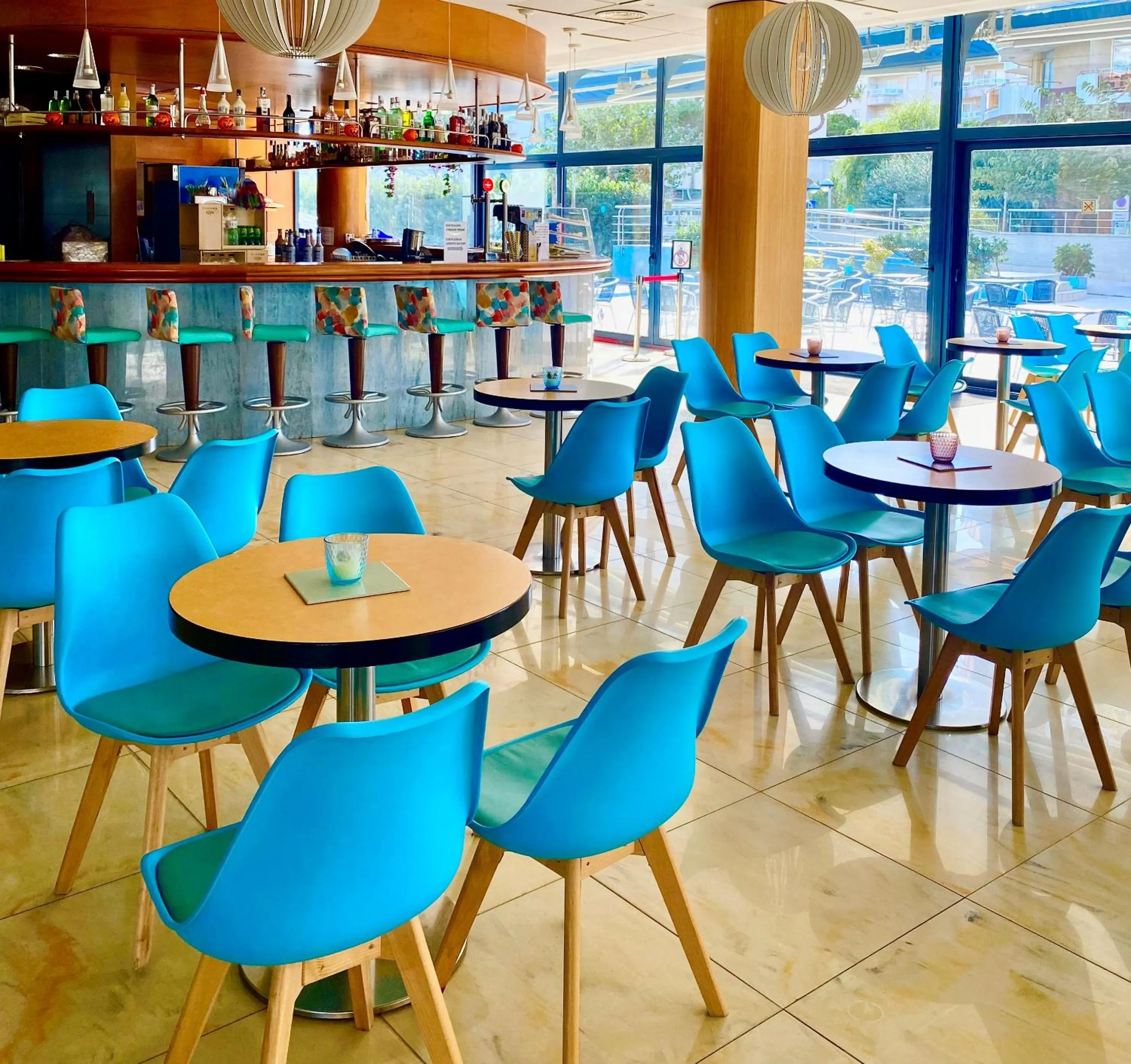 Living room in Hotel Blaucel