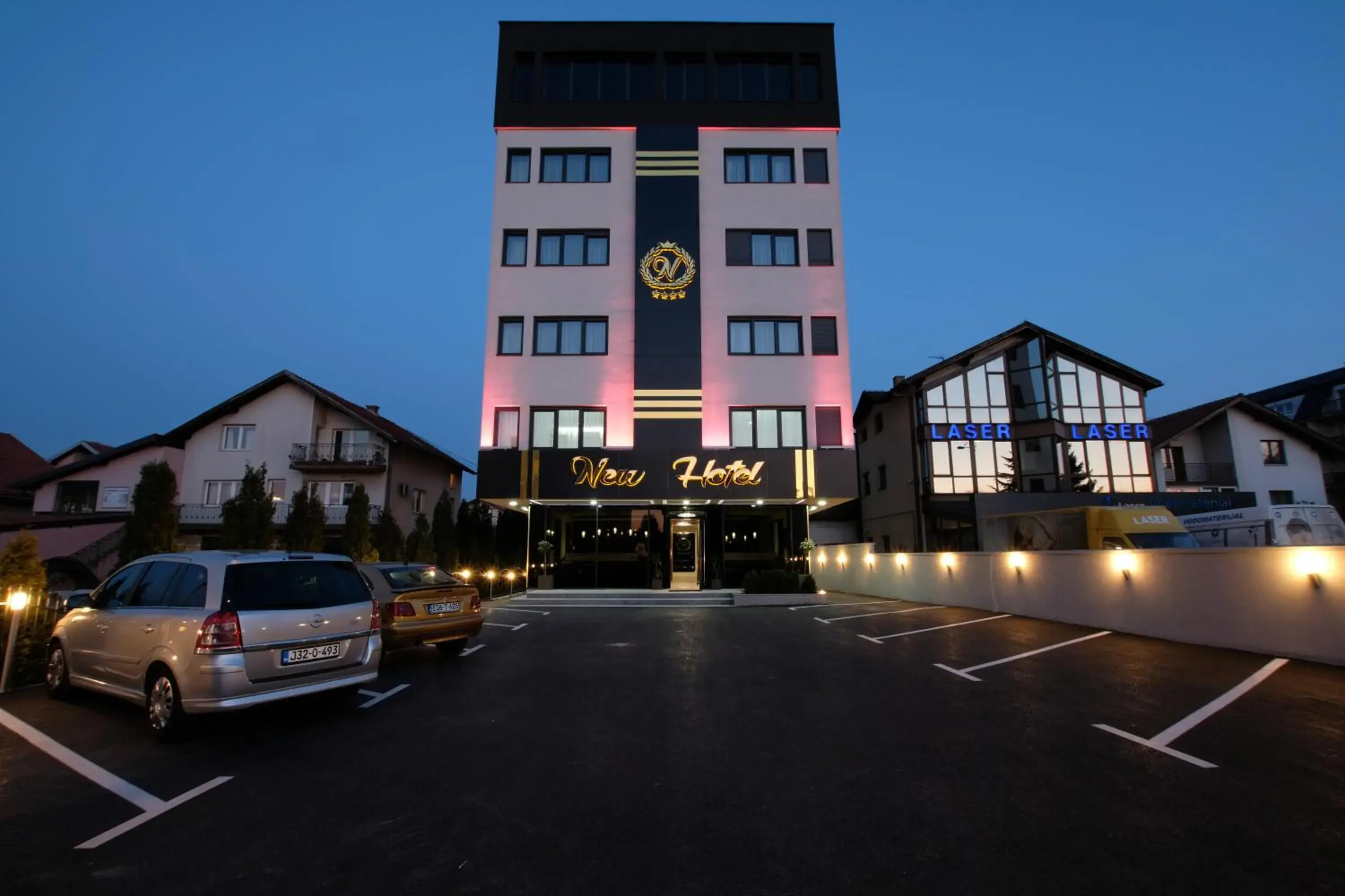 Property building in New Hotel Property building in New Hotel