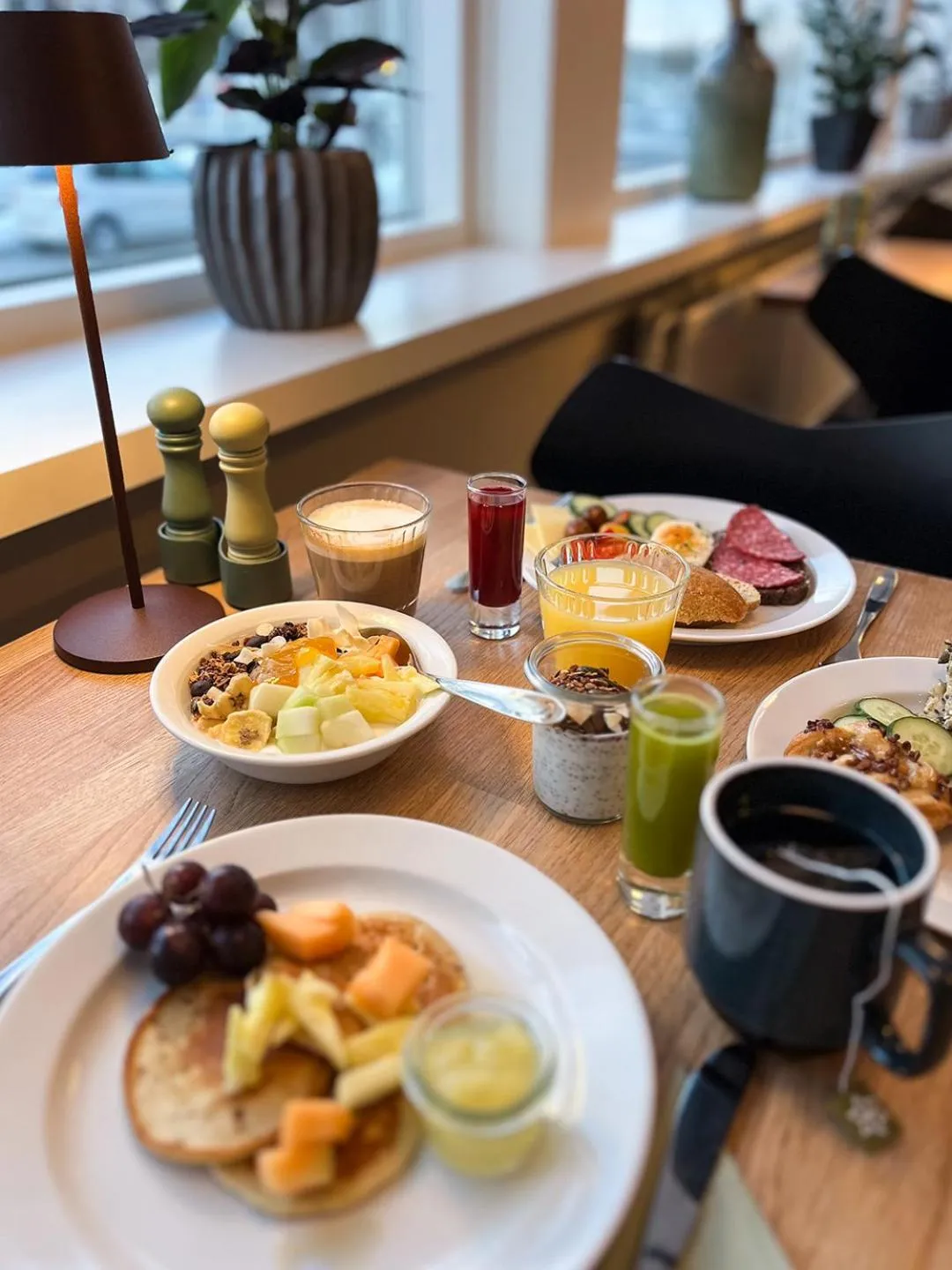 Breakfast in KOMPAS Hotel Aalborg