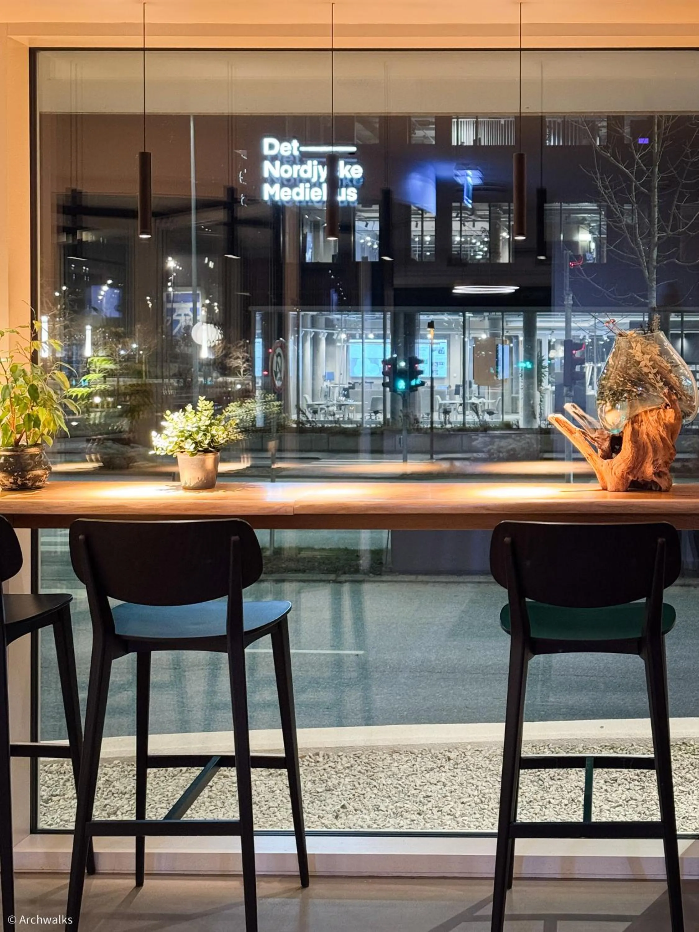 Lobby or reception in KOMPAS Hotel Aalborg