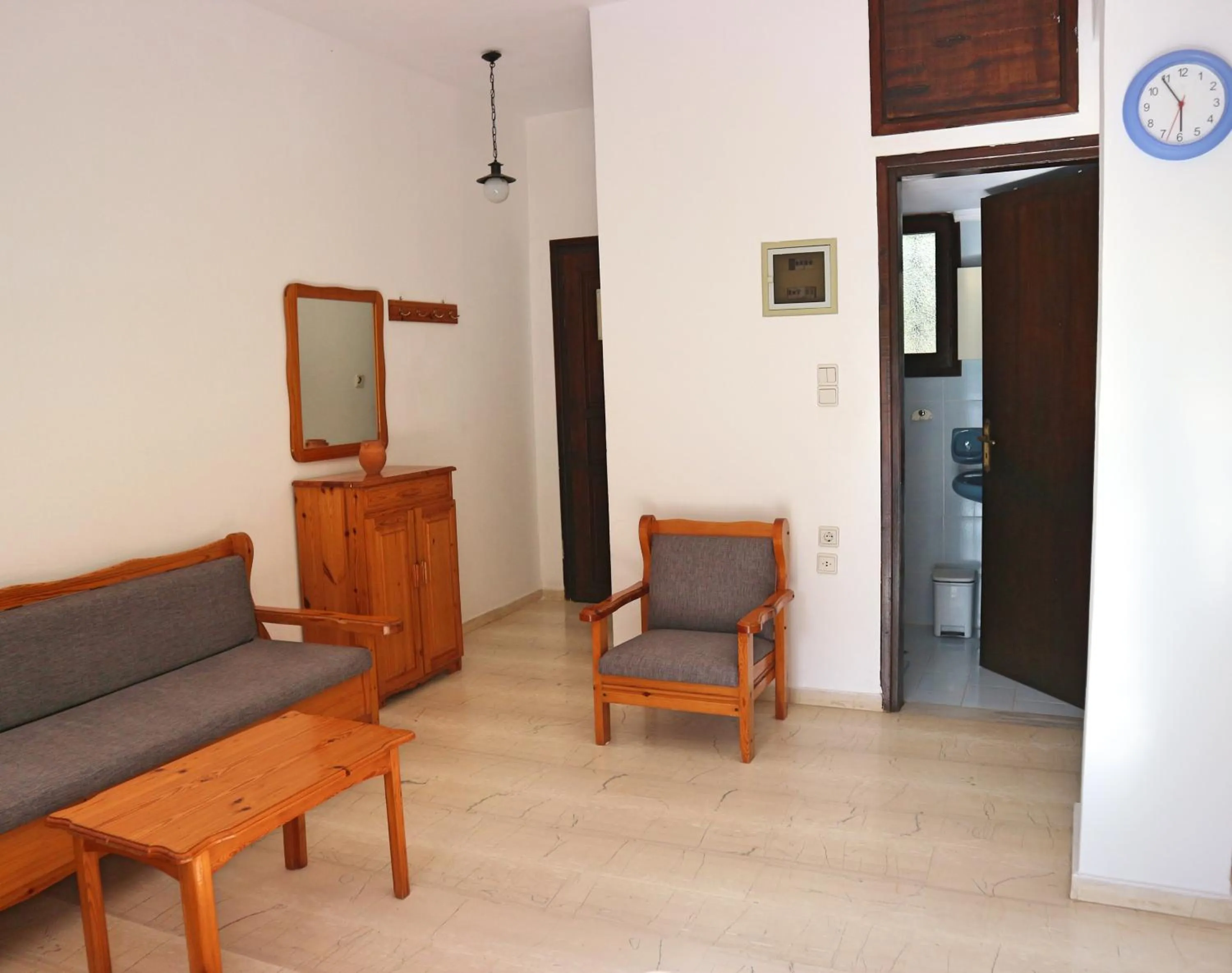Living room in Oliaria Apartments