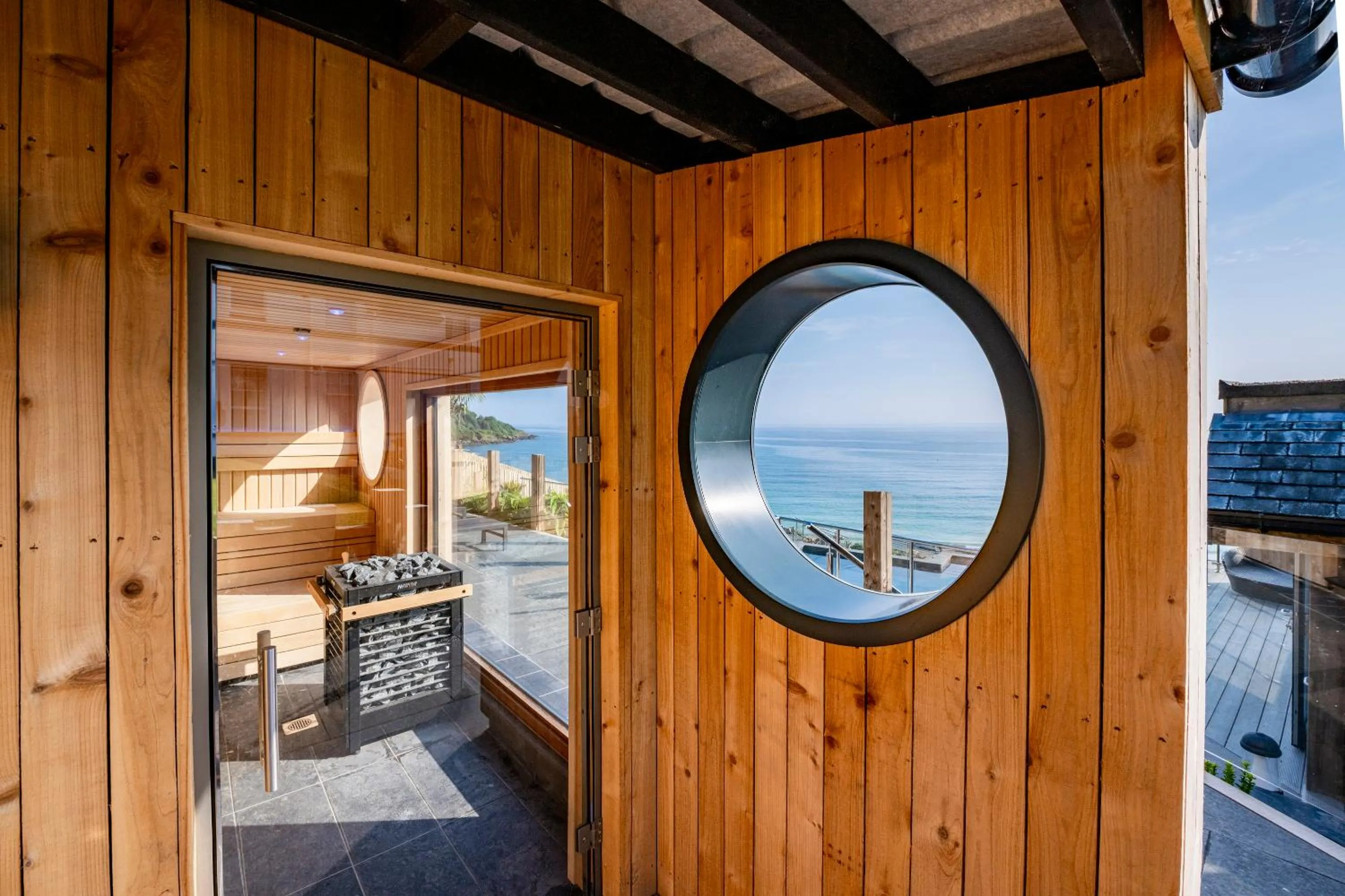 Sauna in Carbis Bay and Spa Hotel