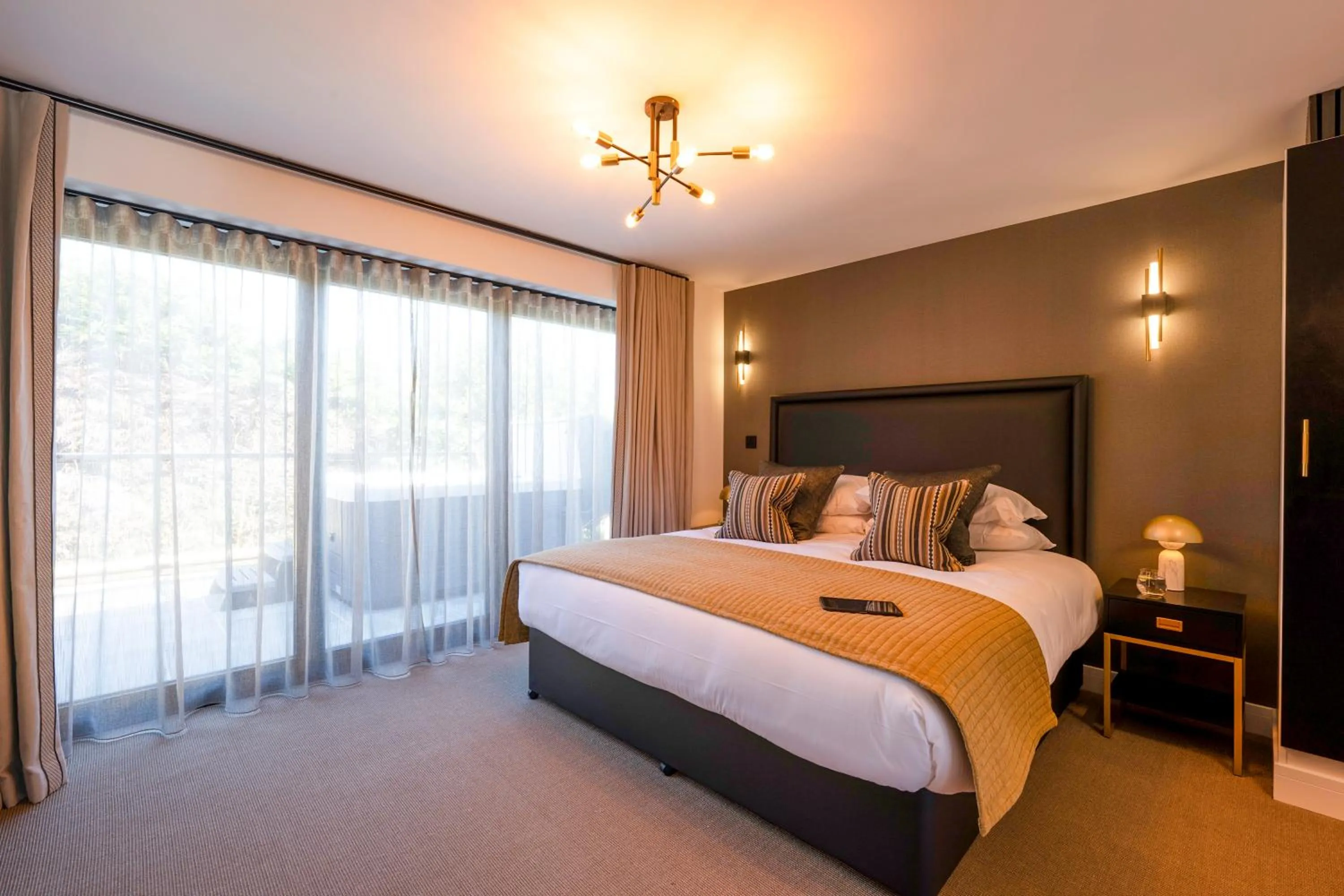 Bed in Carbis Bay and Spa Hotel