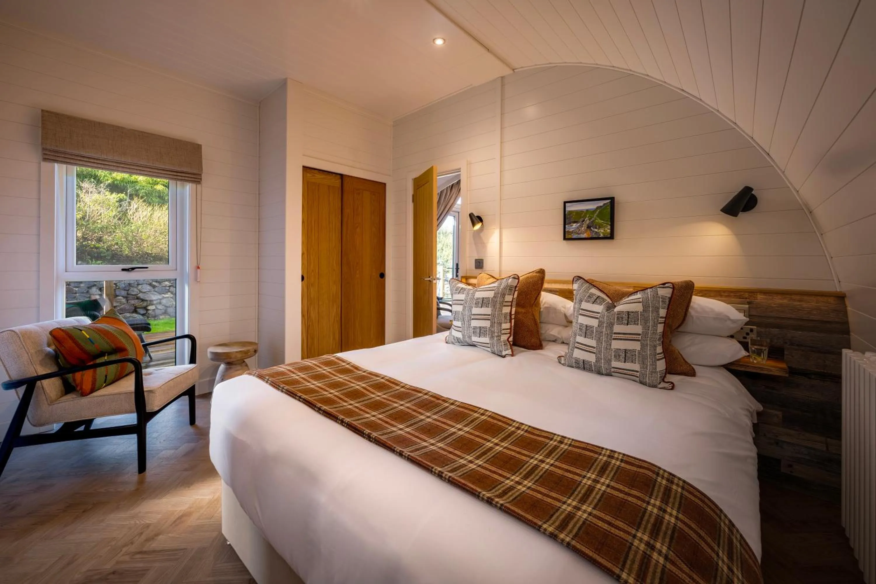 Bed in Carbis Bay and Spa Hotel