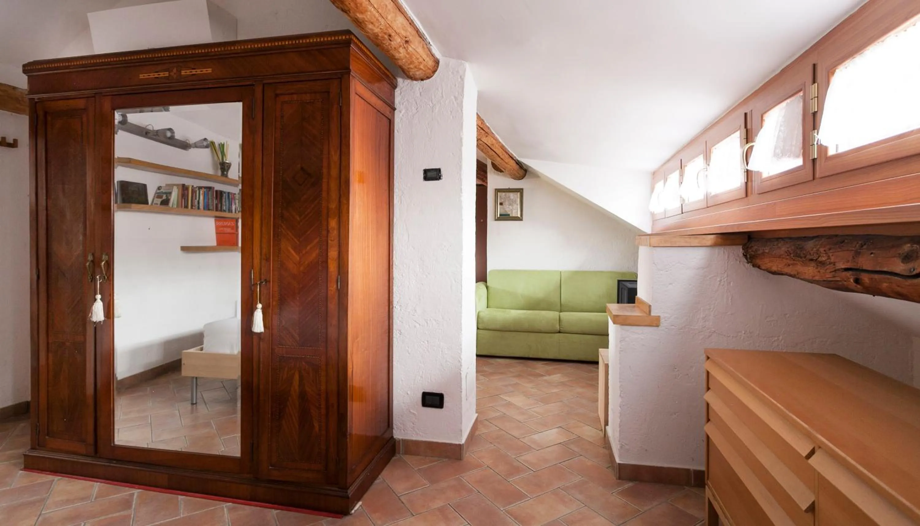 Living room, Bed in Italianway-Panfilo Castaldi 17