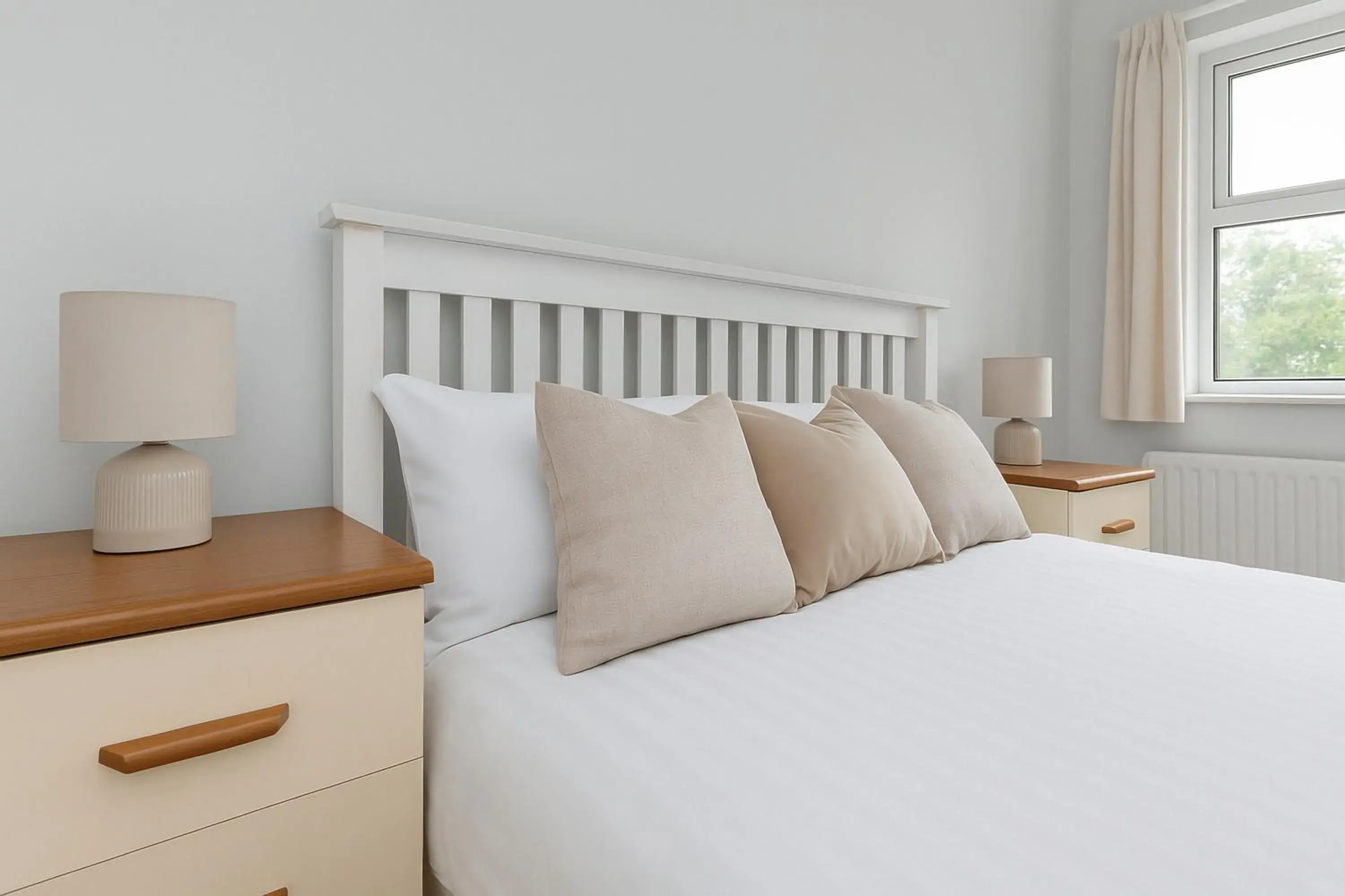Bedroom, Bed in Shelford Lodge Bedroom, Bed in Shelford Lodge