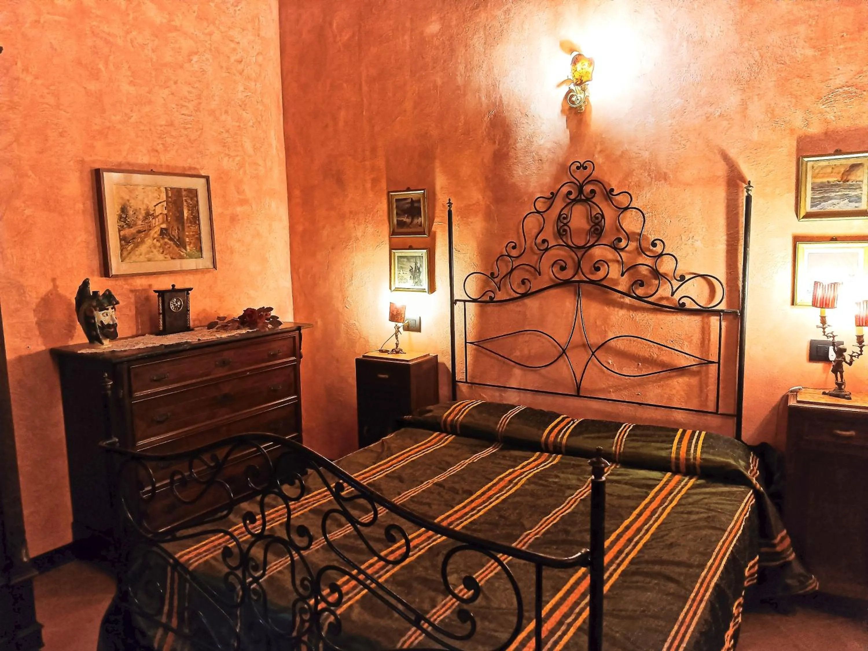 Bed in Locanda Etrusca