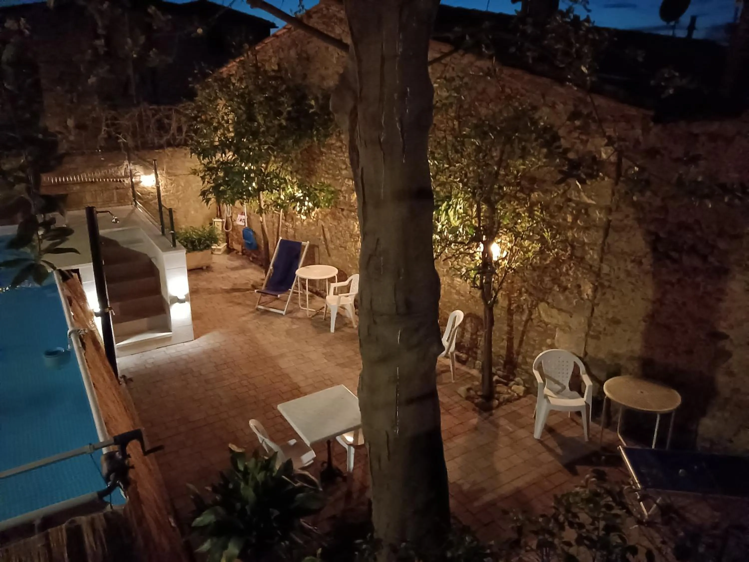 Swimming pool in Locanda Etrusca