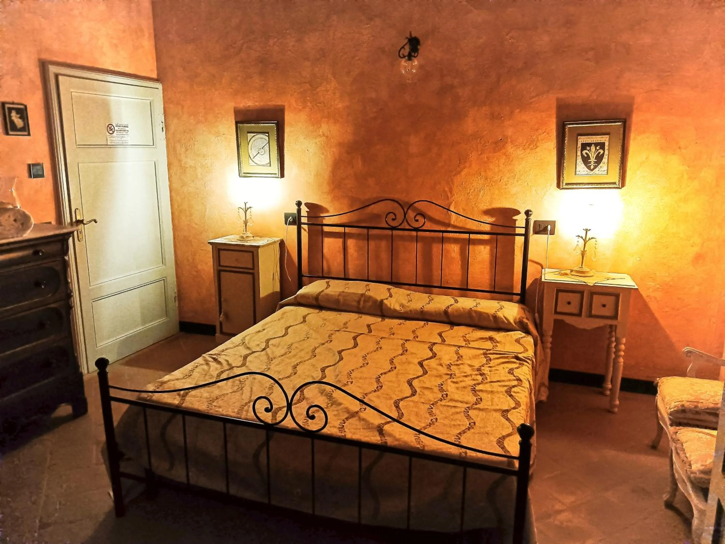 Bed in Locanda Etrusca