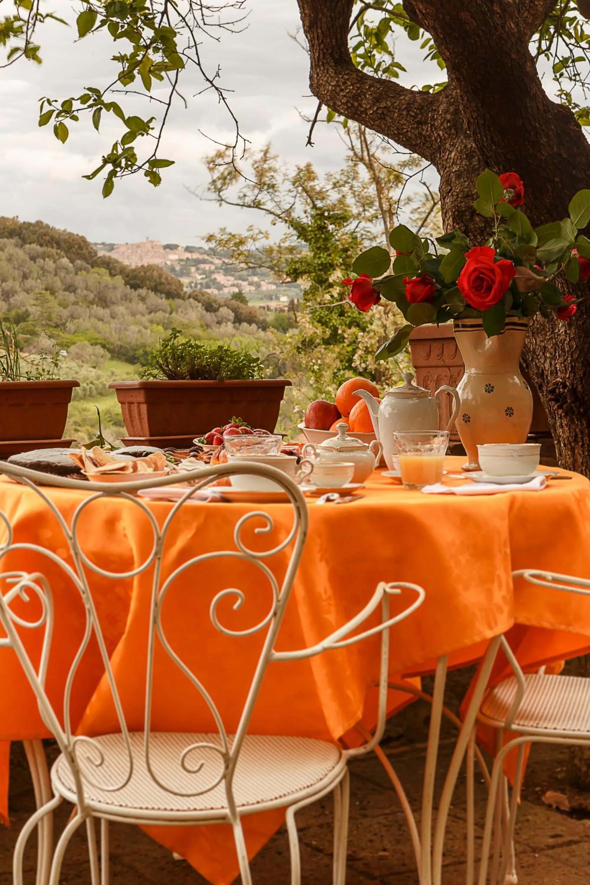 Garden in Locanda Etrusca