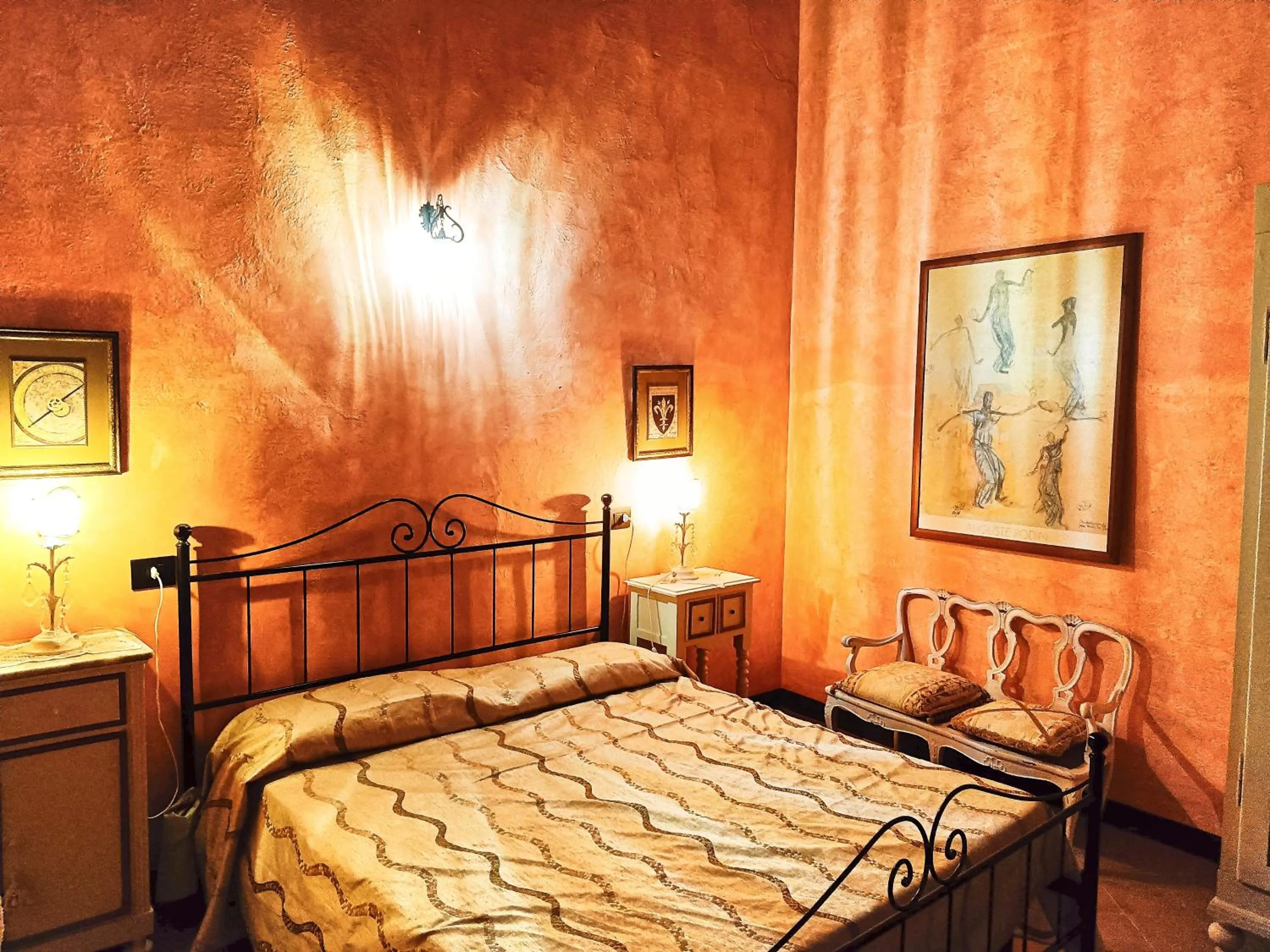 Bed in Locanda Etrusca