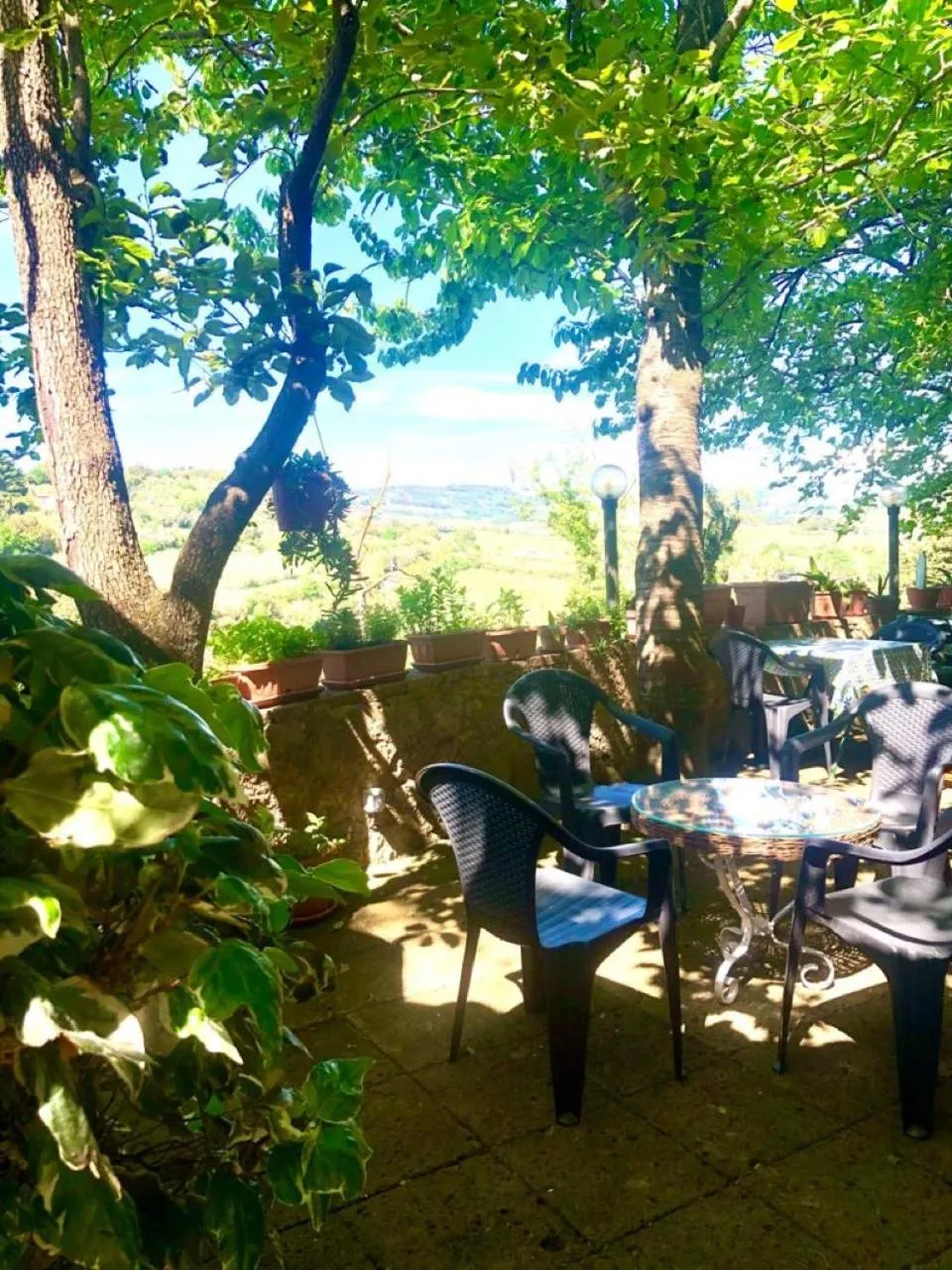 Garden in Locanda Etrusca