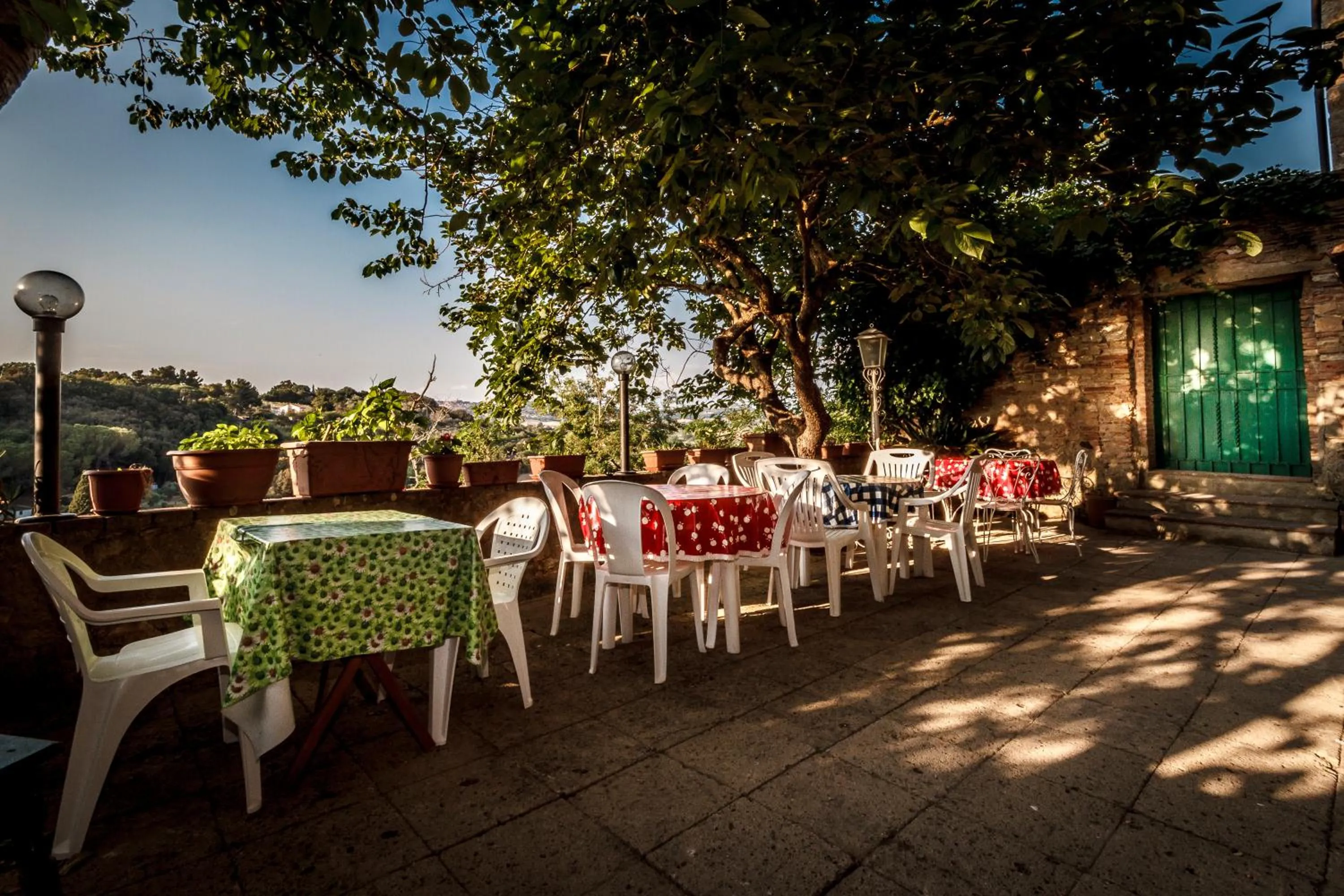 Garden in Locanda Etrusca
