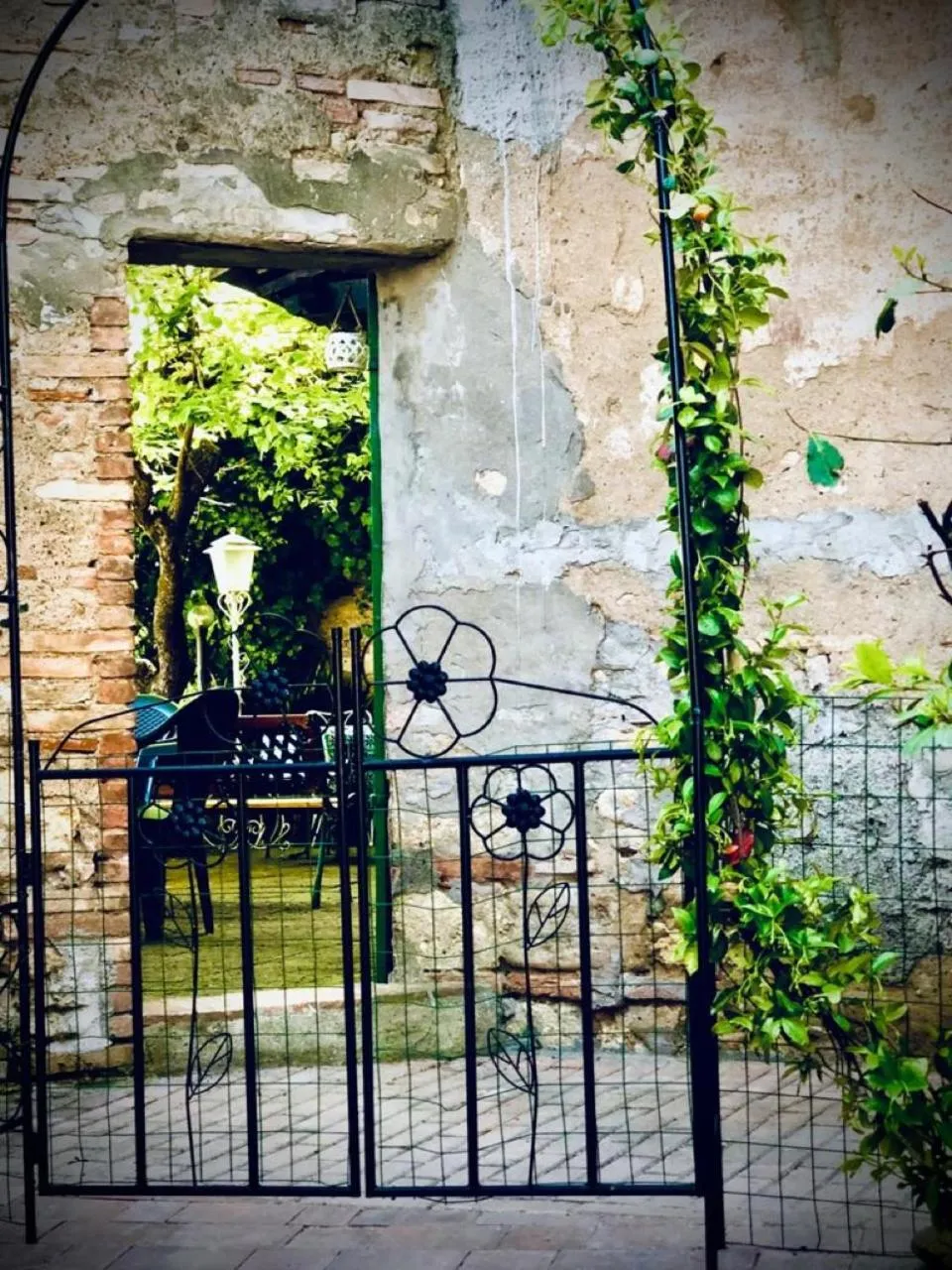 Garden in Locanda Etrusca