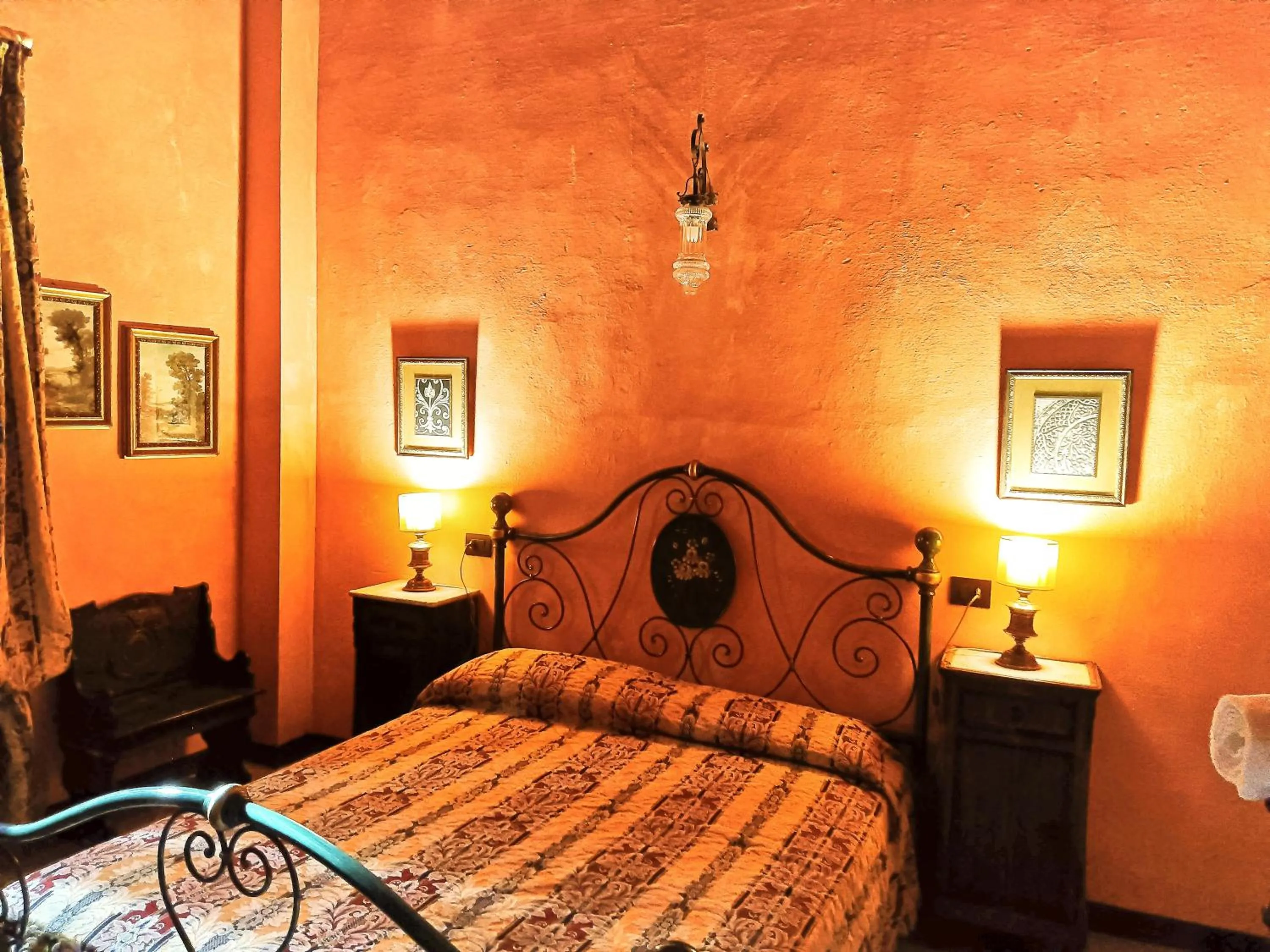 Bed in Locanda Etrusca