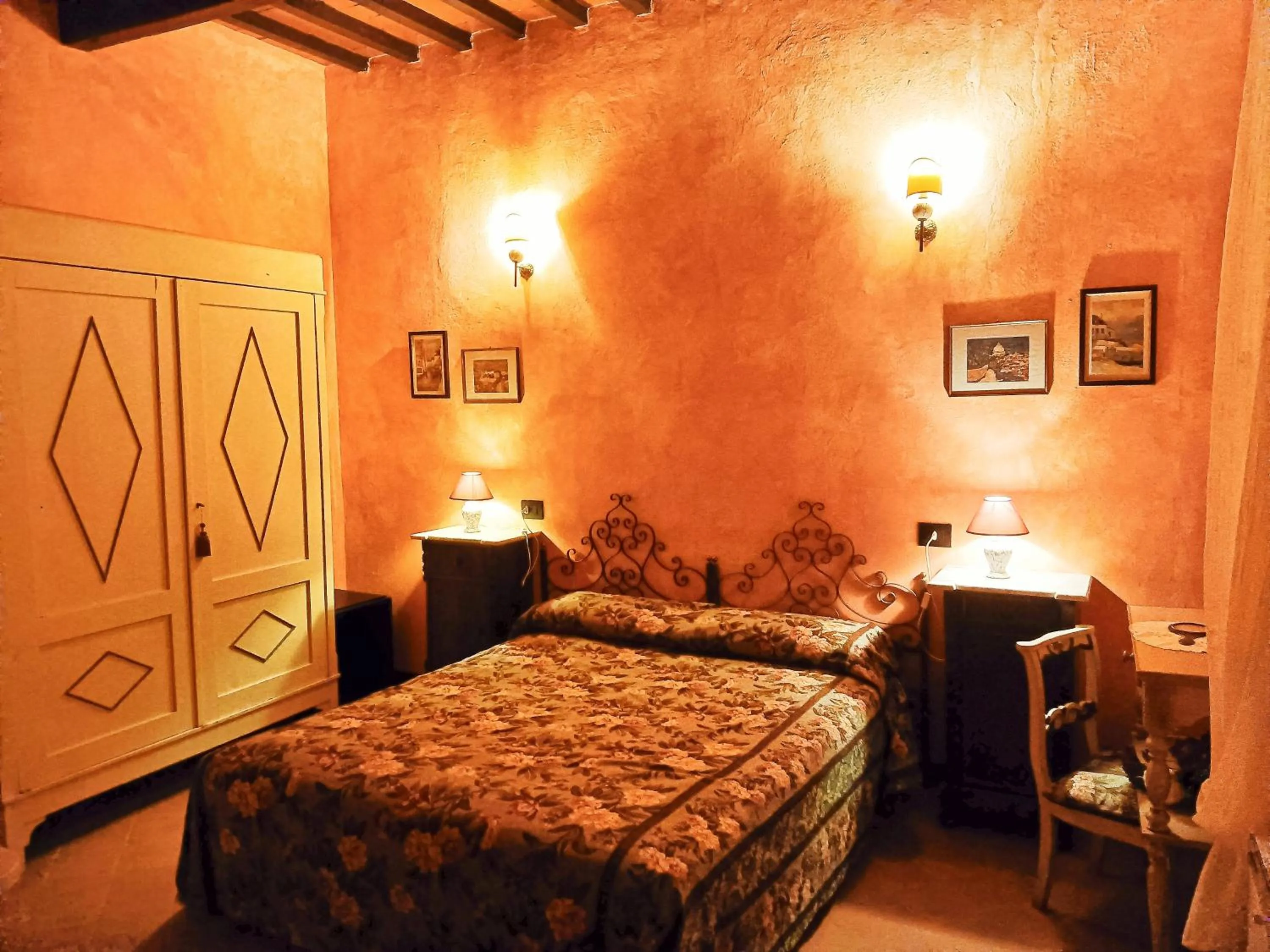 Bed in Locanda Etrusca