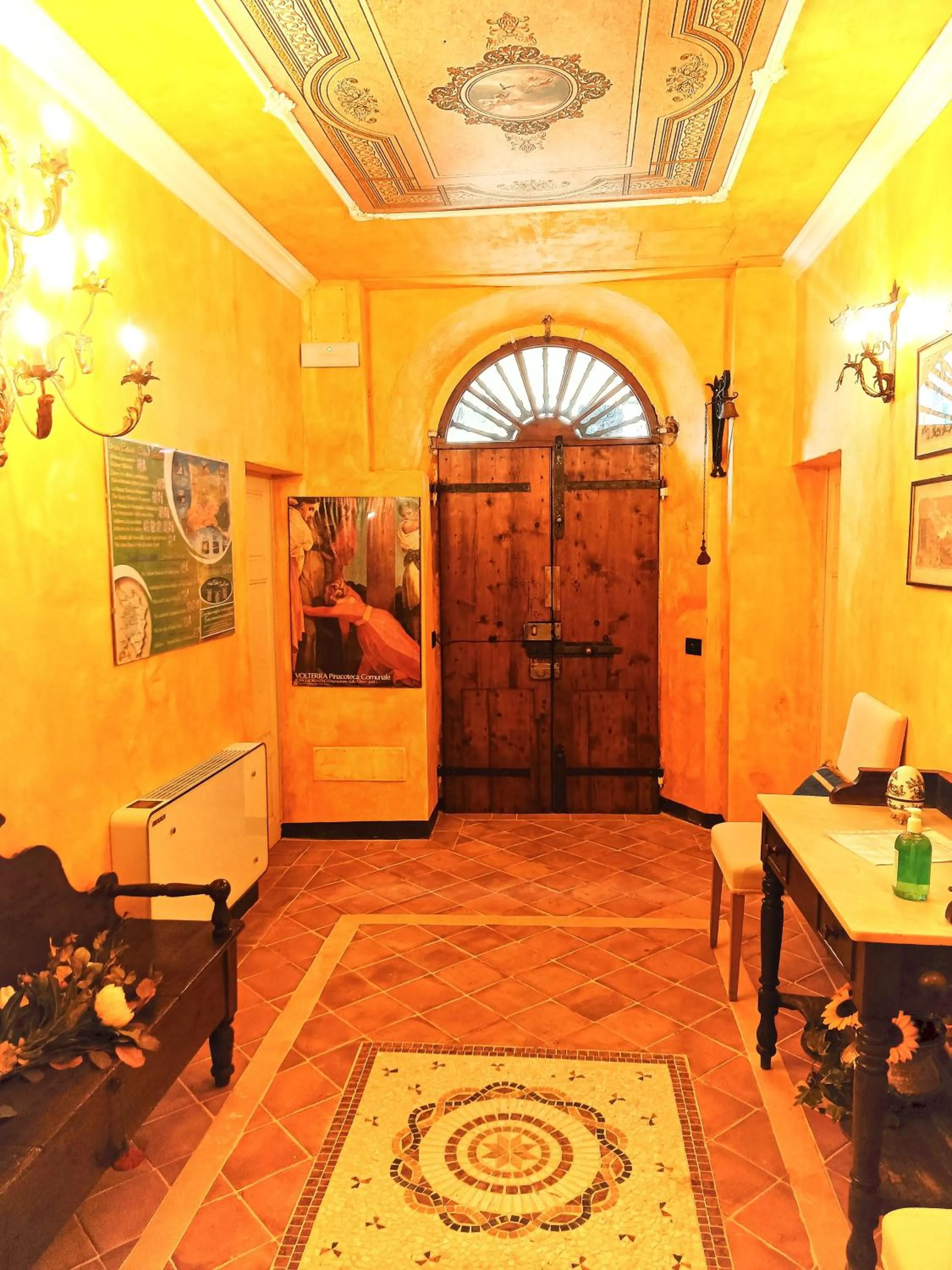 Lobby or reception in Locanda Etrusca