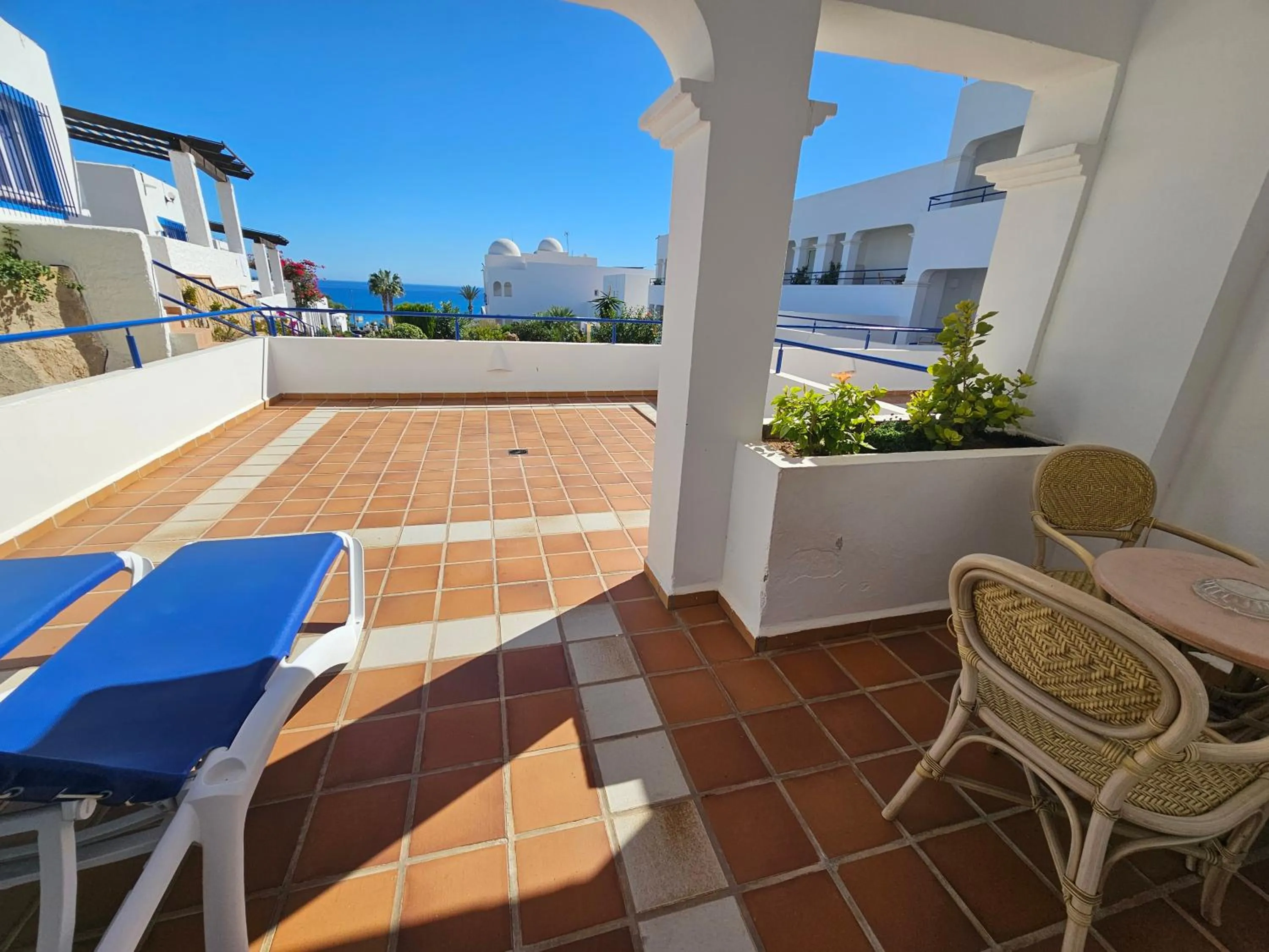 Balcony/Terrace in Hotel Puntazo II