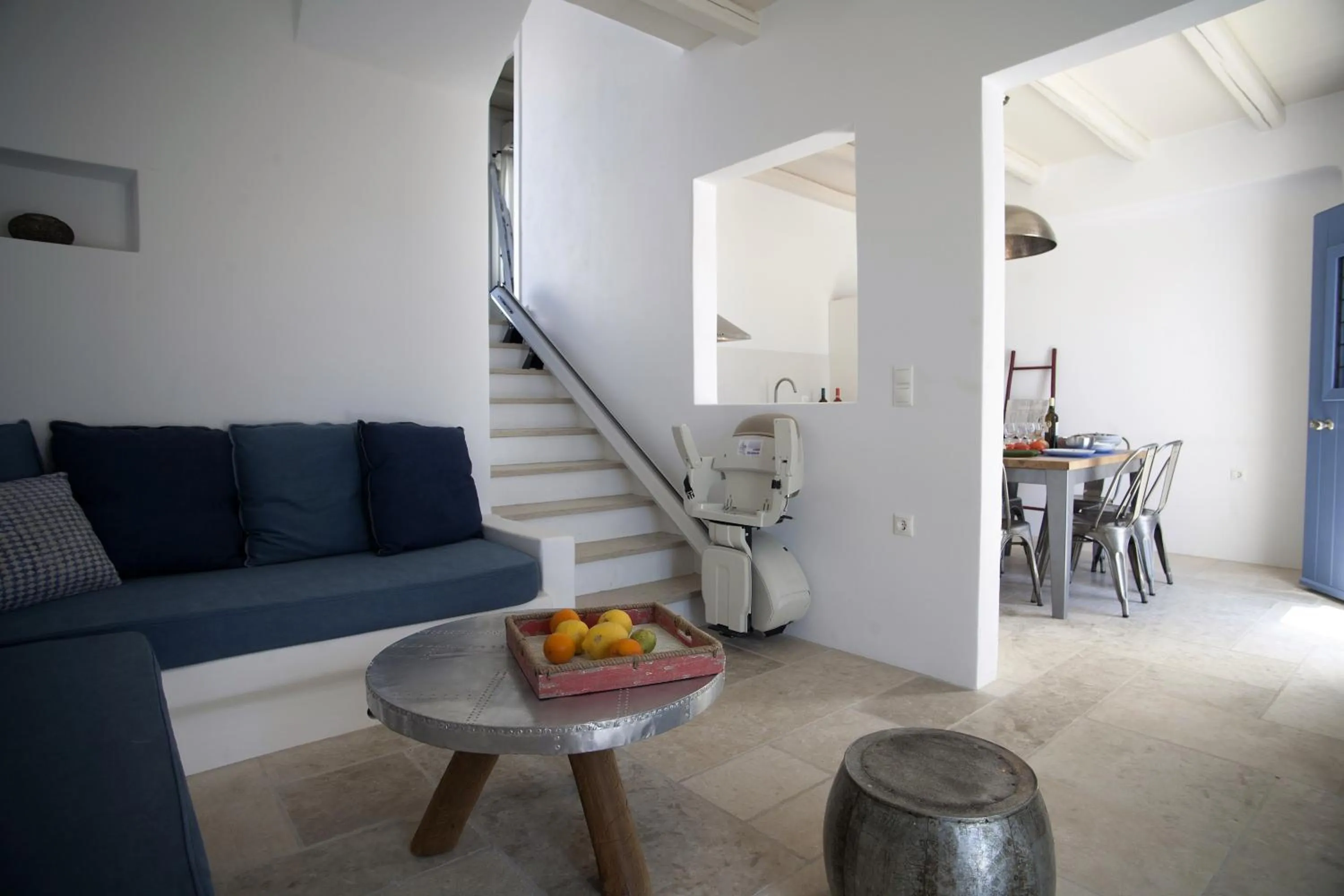 Kitchen or kitchenette in Kalypso Villas