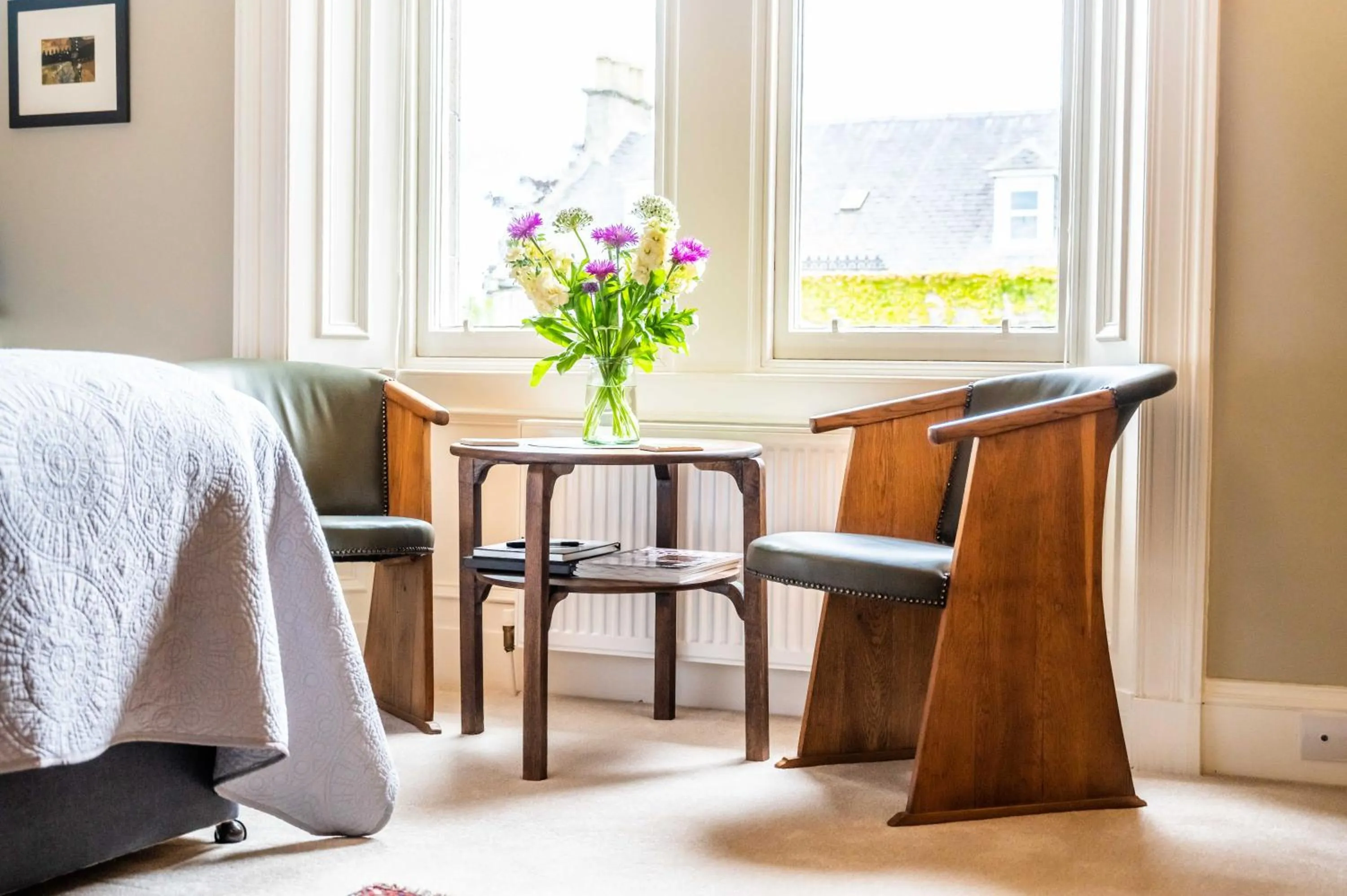 Seating area in Washington House
