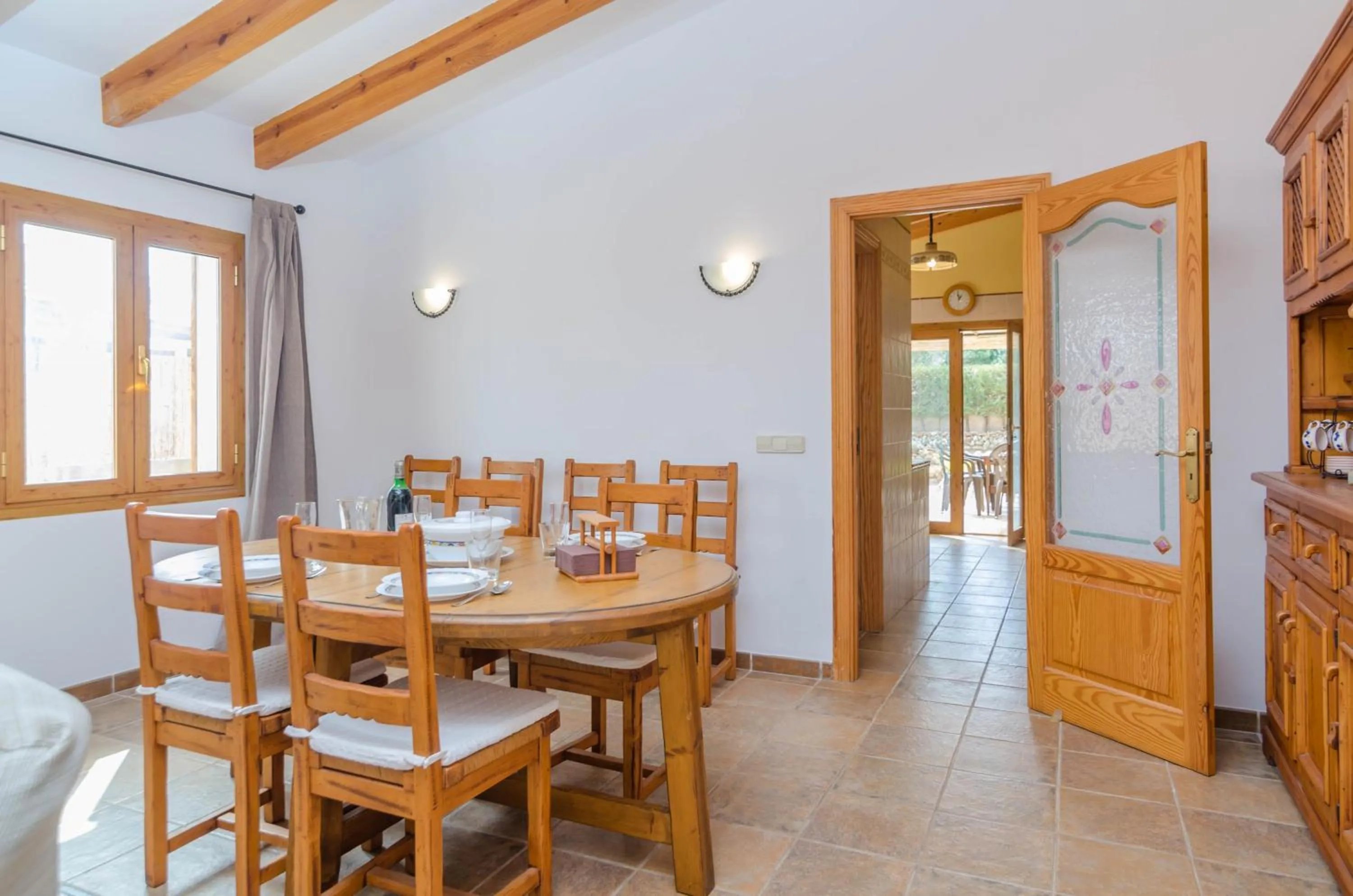 Dining area in Can Cantari