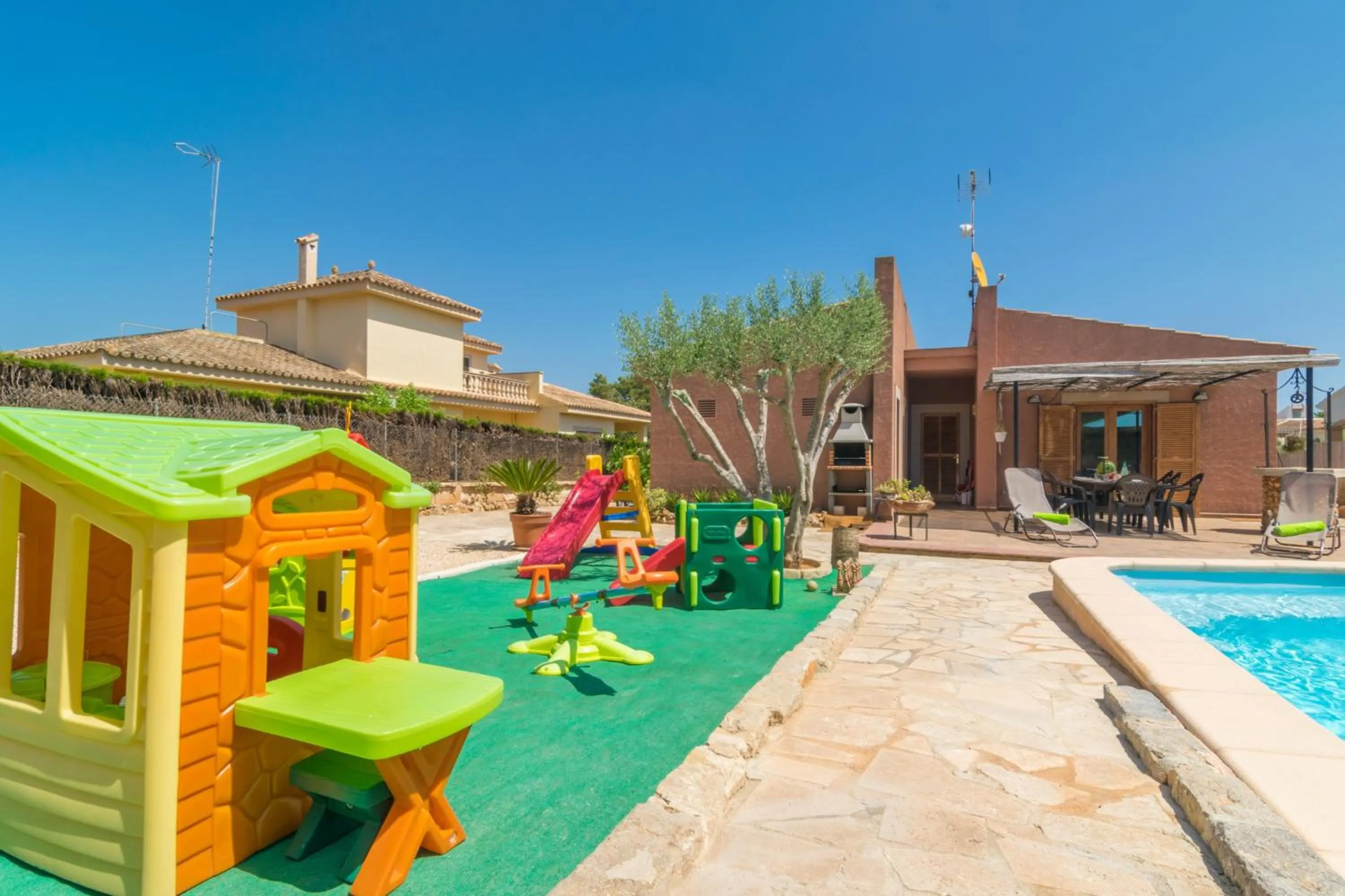 Children play ground in Can Cantari