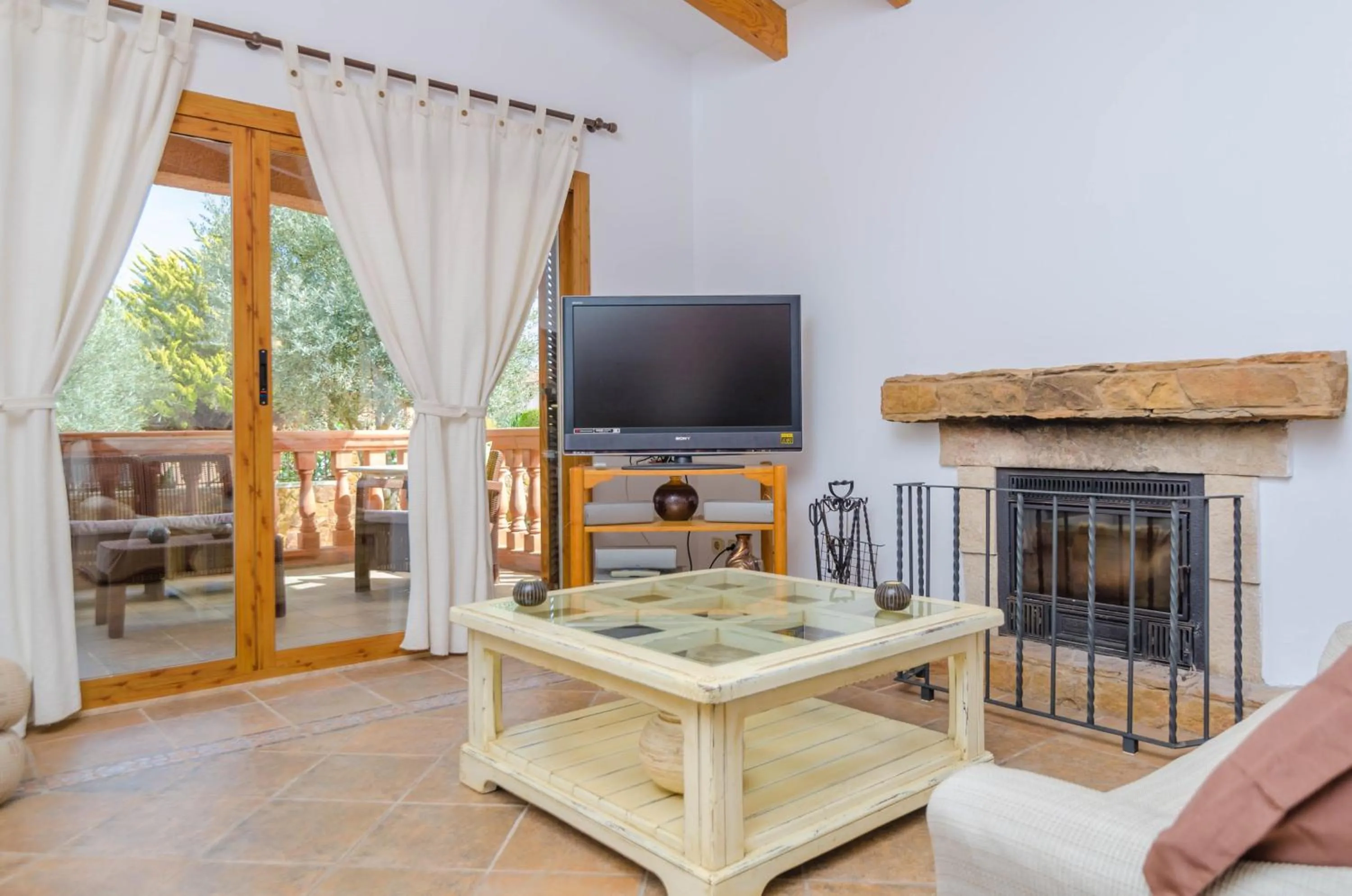 Living room in Can Cantari