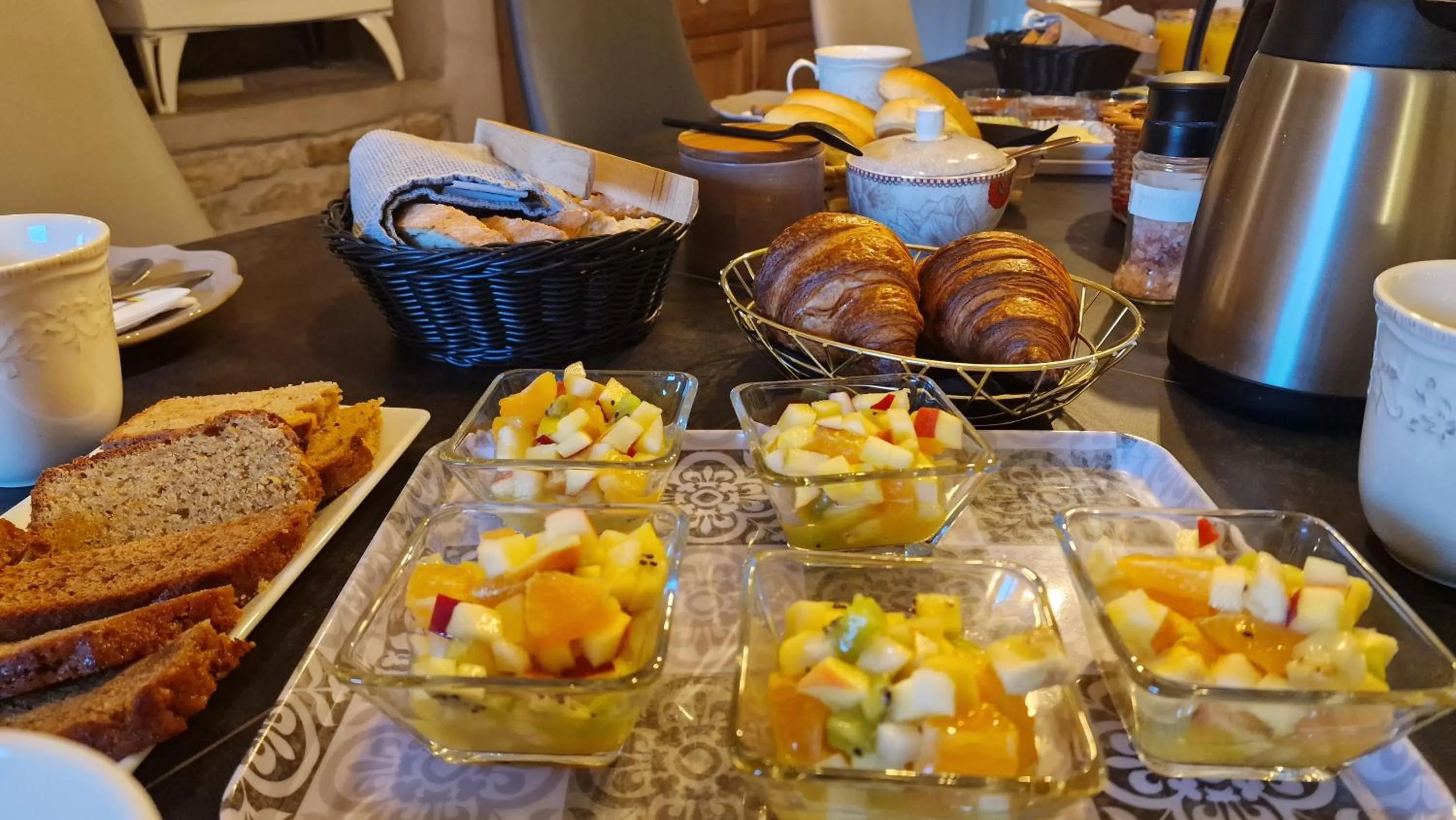 Breakfast in Domaine Le Puits du Moulin