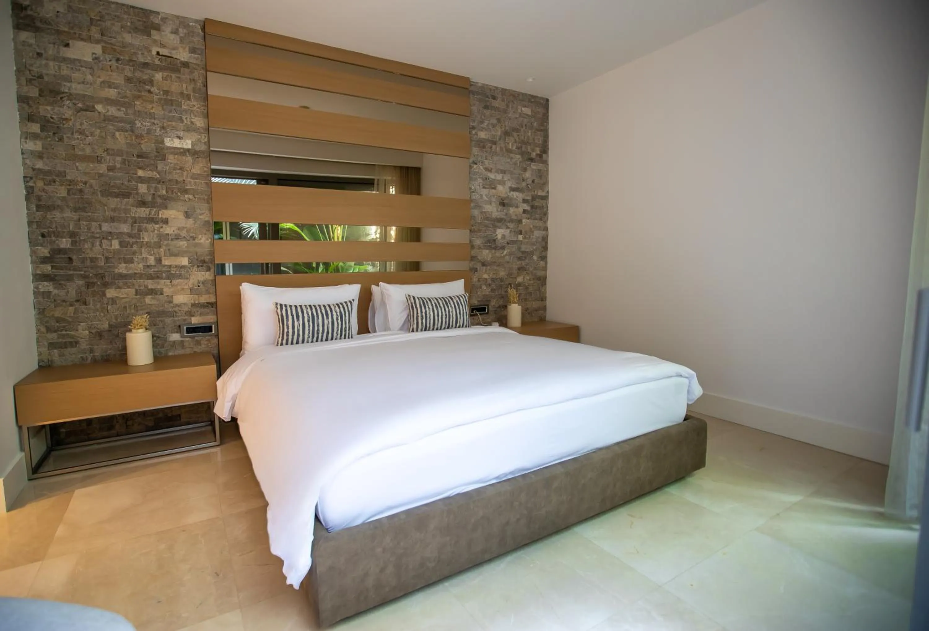 Bed in METT Hotel & Beach Resort Bodrum