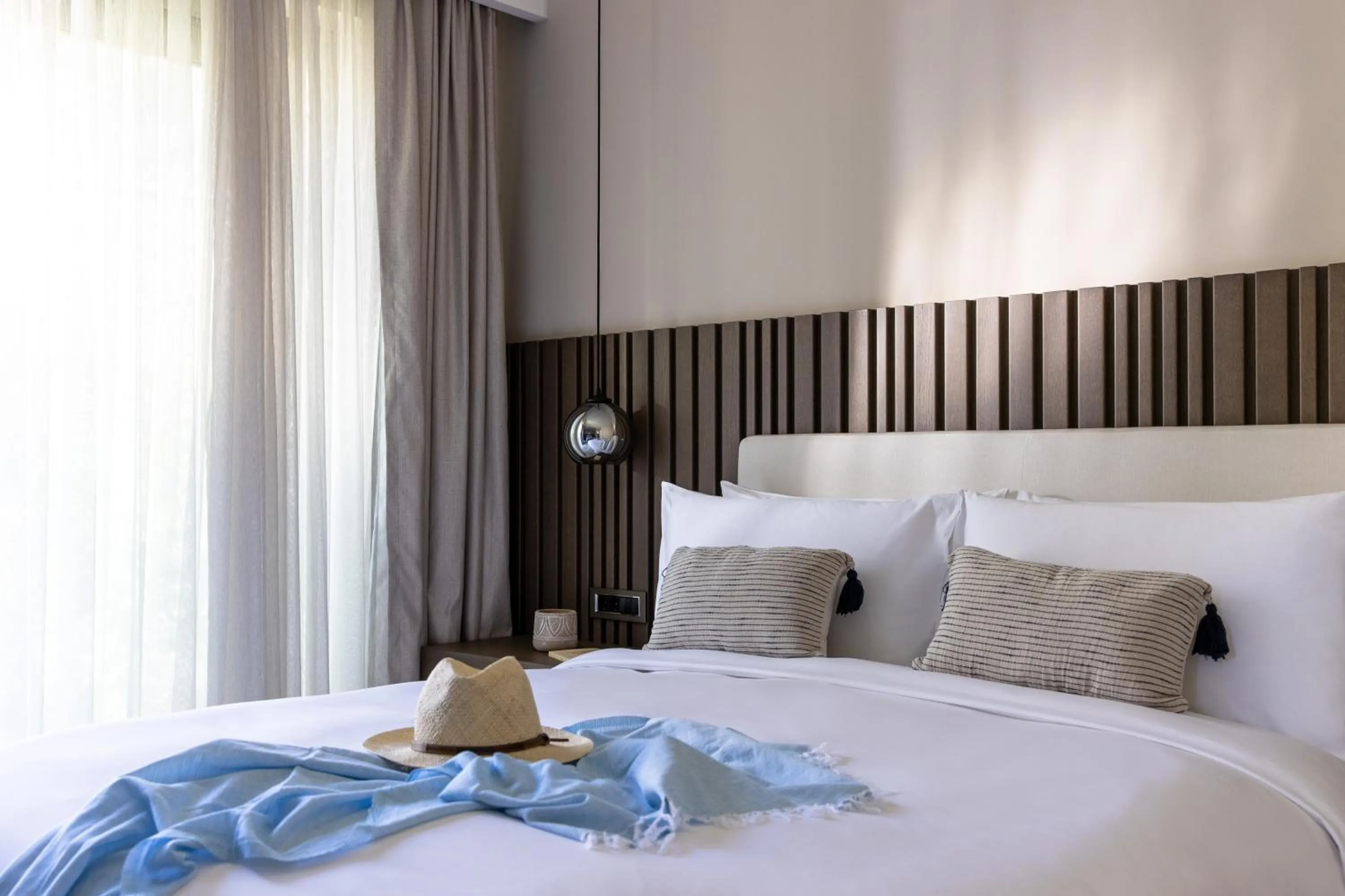 Bed in METT Hotel & Beach Resort Bodrum
