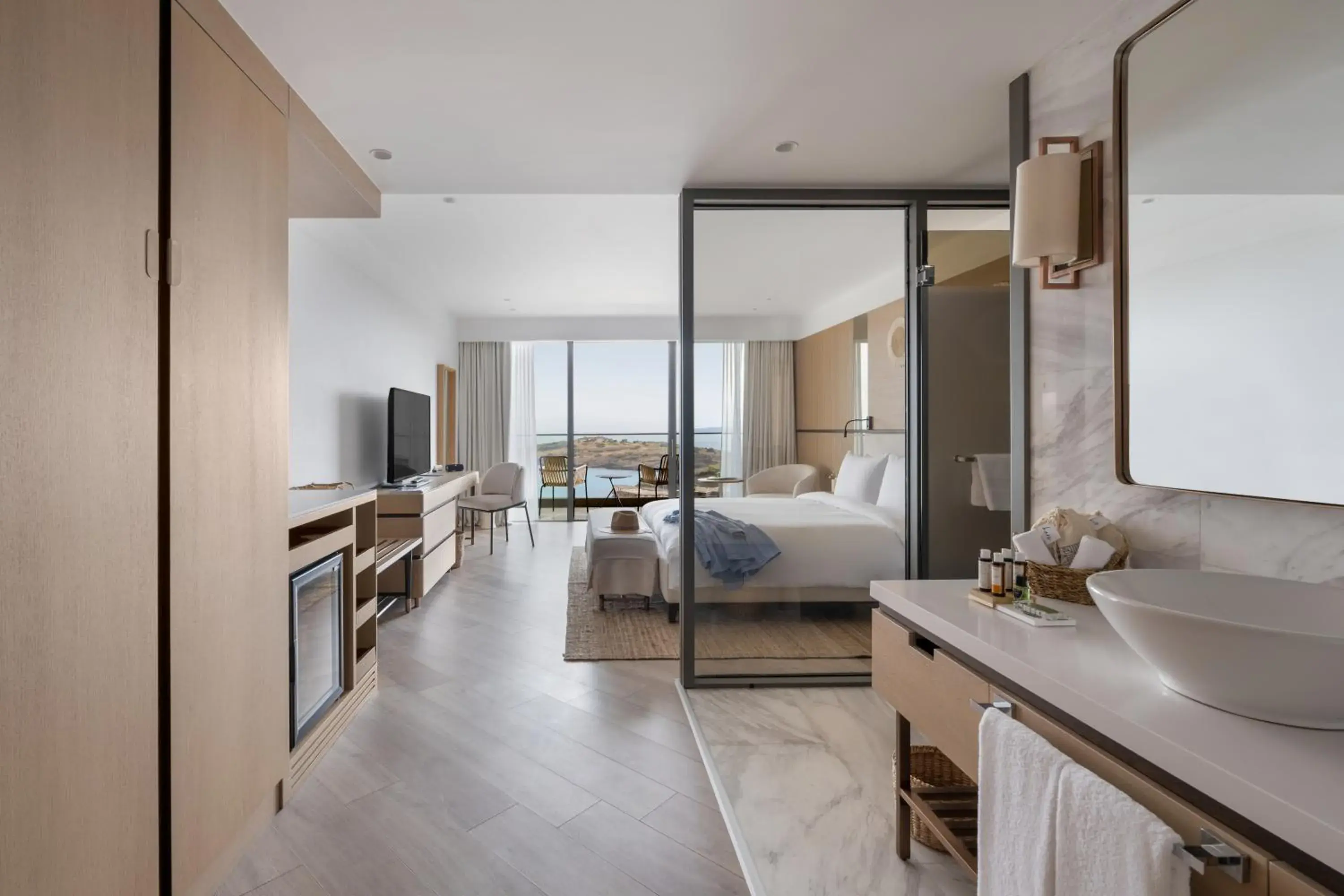 Sea view, Bed in METT Hotel & Beach Resort Bodrum Sea view, Bed in METT Hotel & Beach Resort Bodrum