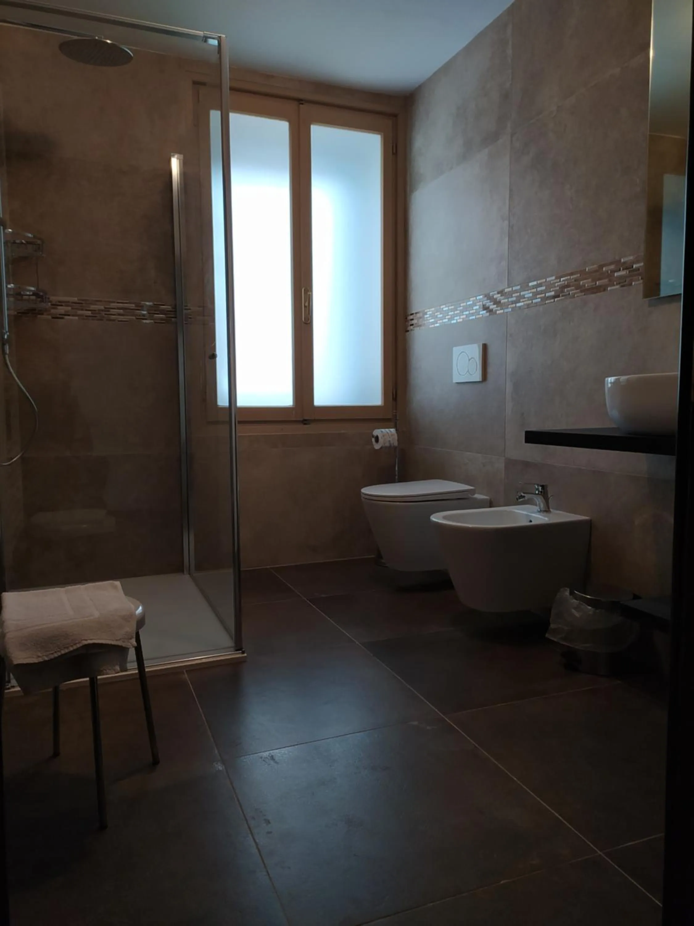 Bathroom in Locanda Aurora B&B