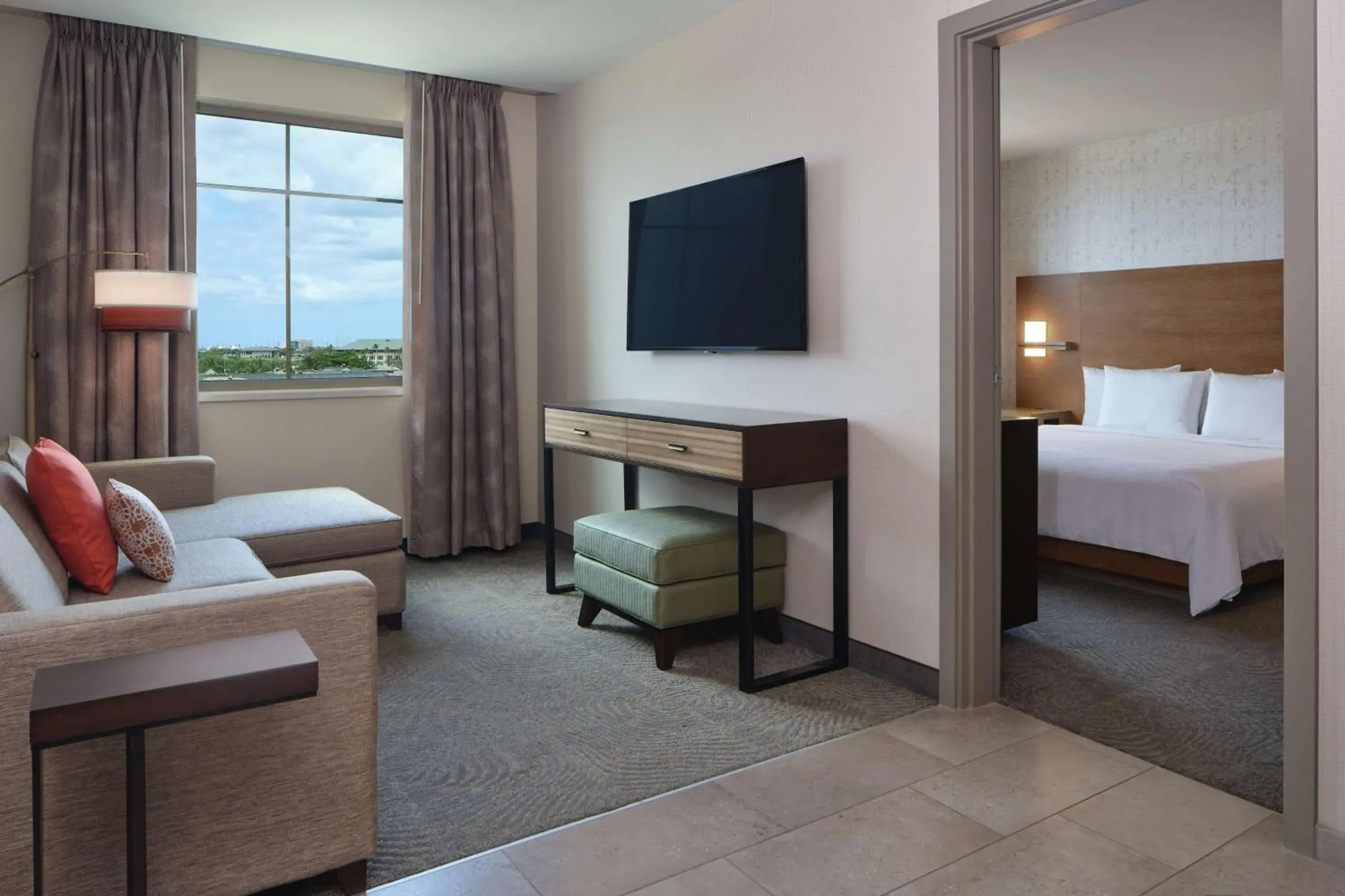 Premium Suite with Two Queen Beds - Hearing Access in Embassy Suites By Hilton Oahu Kapolei - FREE Breakfast Premium Suite with Two Queen Beds - Hearing Access in Embassy Suites By Hilton Oahu Kapolei - FREE Breakfast